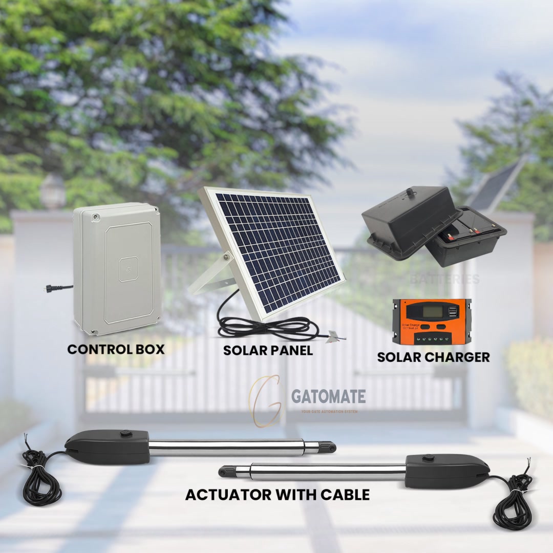 Gatomate Facebook ad: Gatomate best solar-powered automatic gate openers provide…