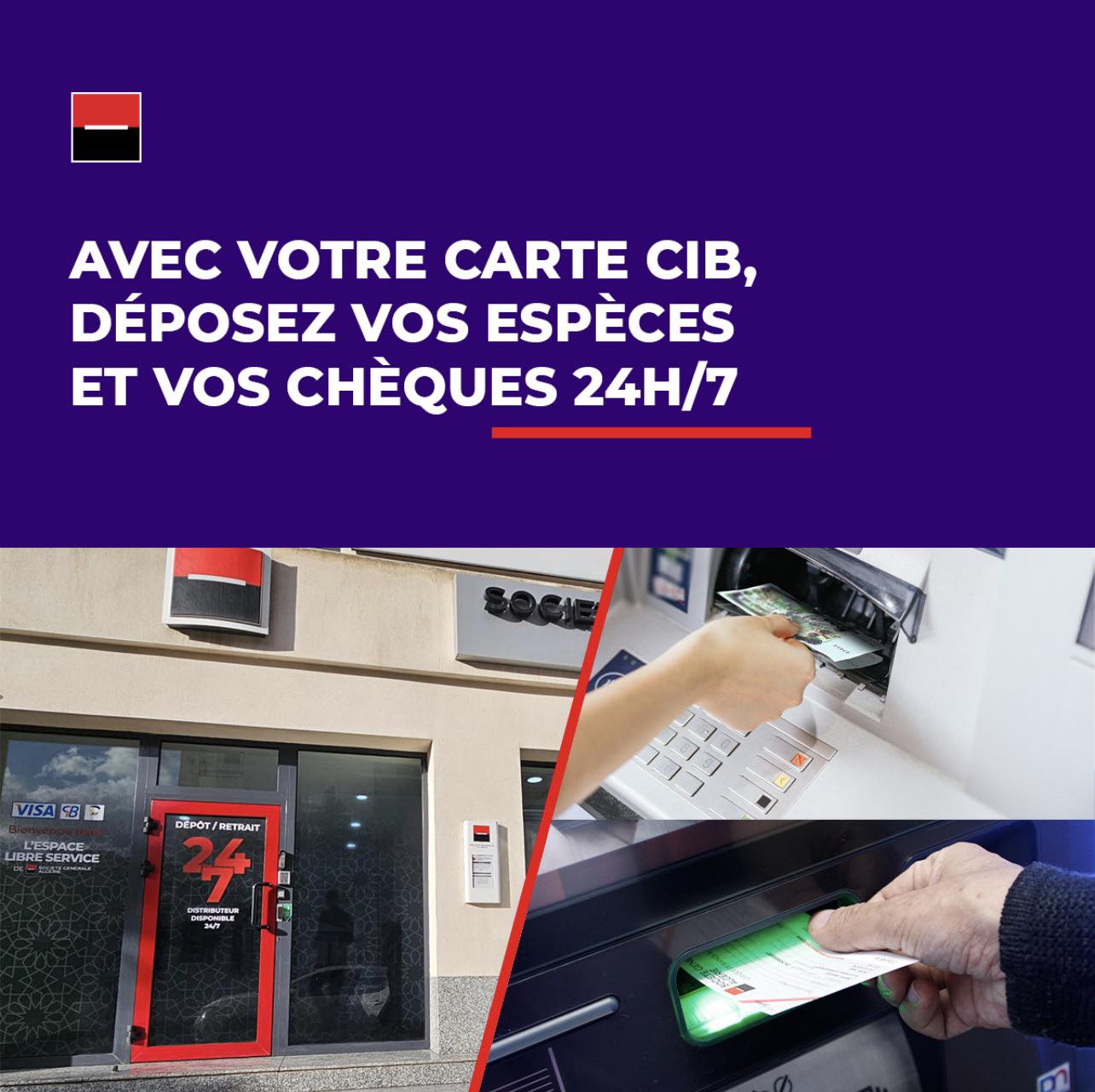 Société Générale Facebook ad: 𝗕𝗲𝘀𝗼𝗶𝗻 𝗱'𝗲𝗳𝗳𝗲𝗰𝘁𝘂𝗲𝗿 𝘂𝗻 𝗱𝗲́𝗽𝗼̂𝘁 𝗲𝗻…