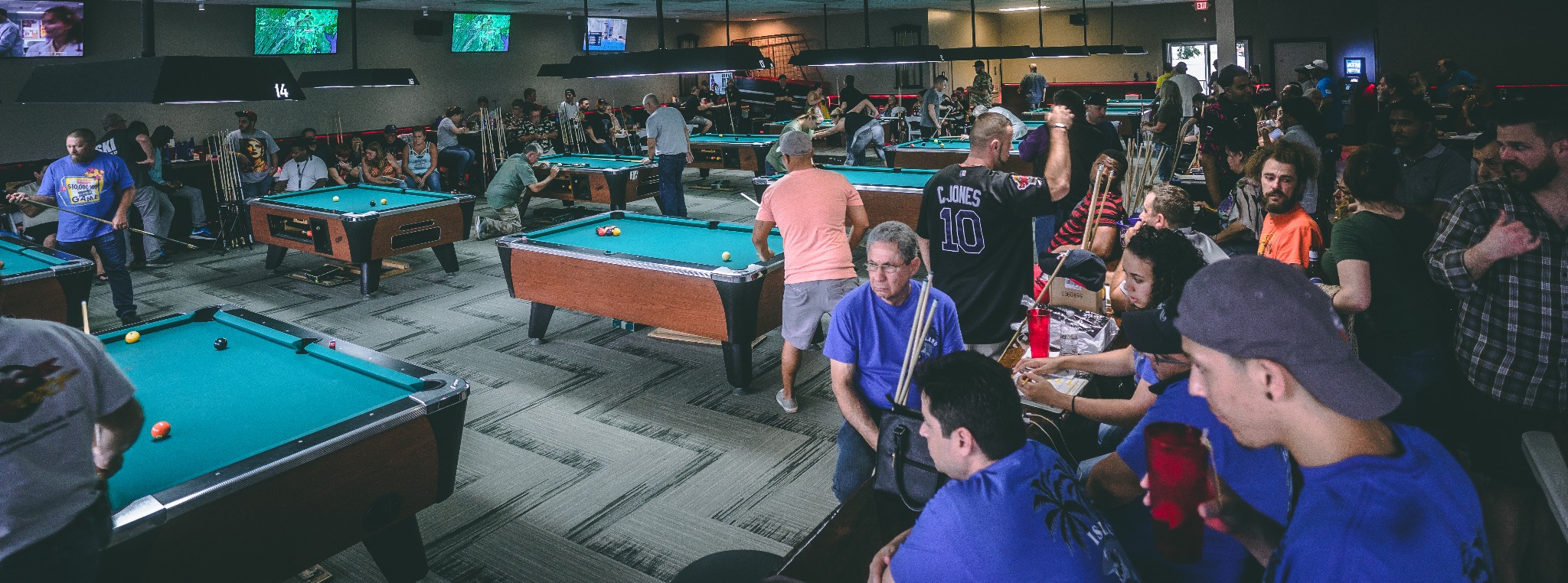 Racks Billiards and Sports Bar Facebook ad