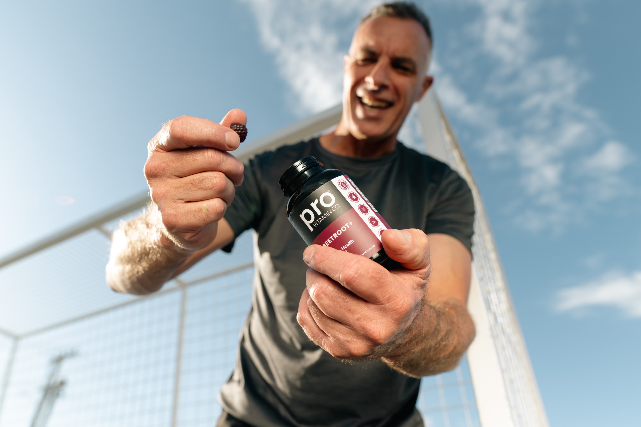 Pro Vitamin Co Facebook ad: Support your active lifestyle.