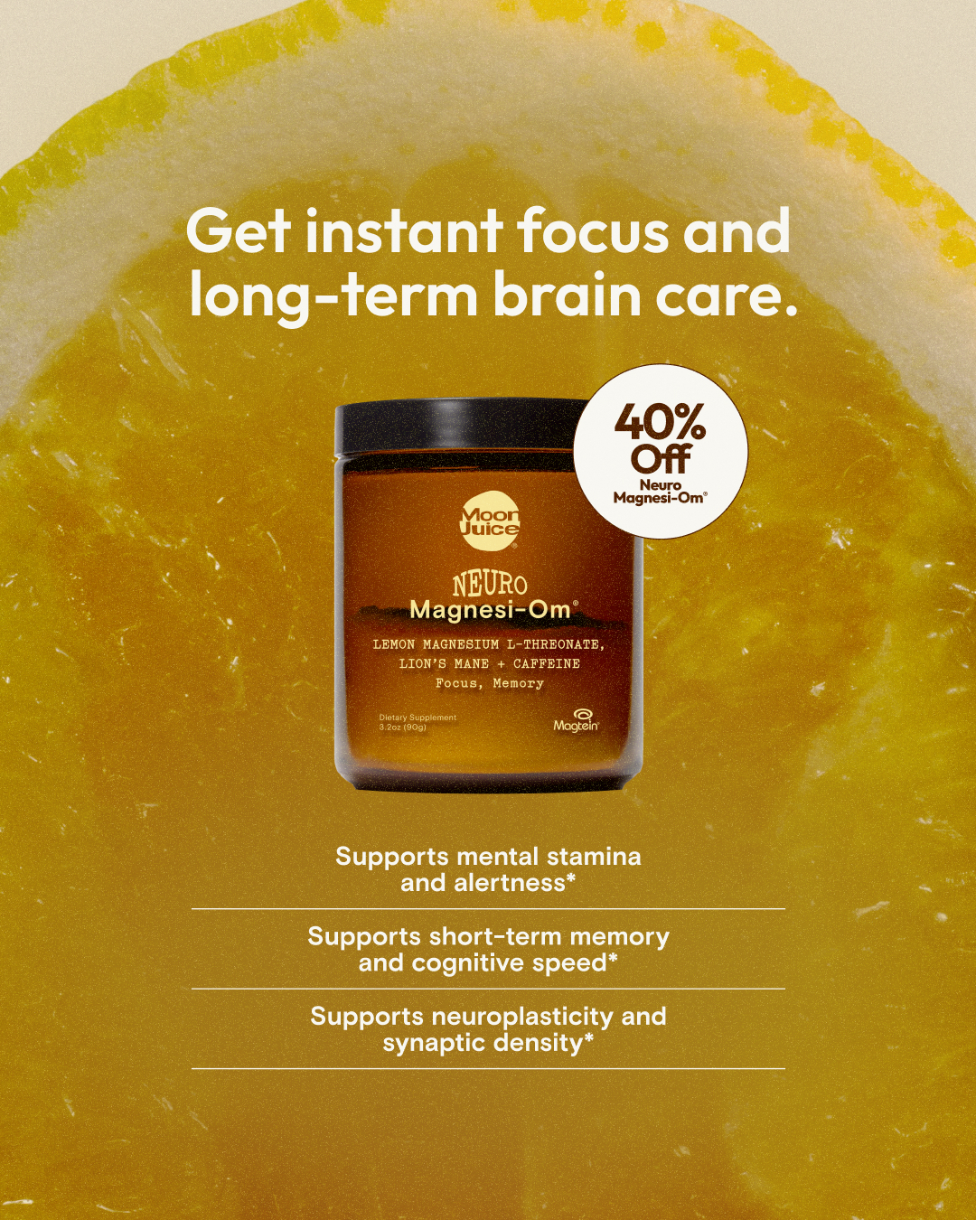 Moon Juice Facebook ad