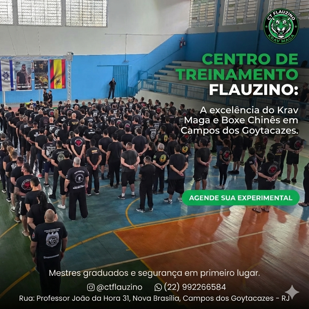 CT Flauzino Fight Team Facebook ad: Agende sua Aula Experimental