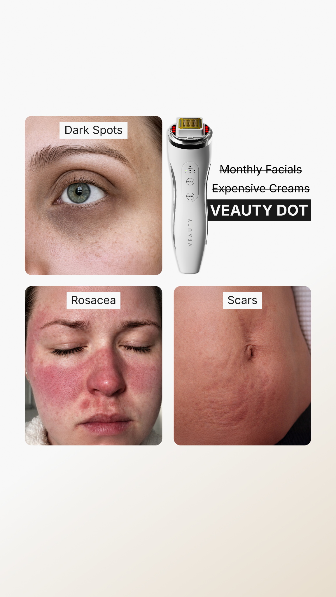 Veauty Facebook ad