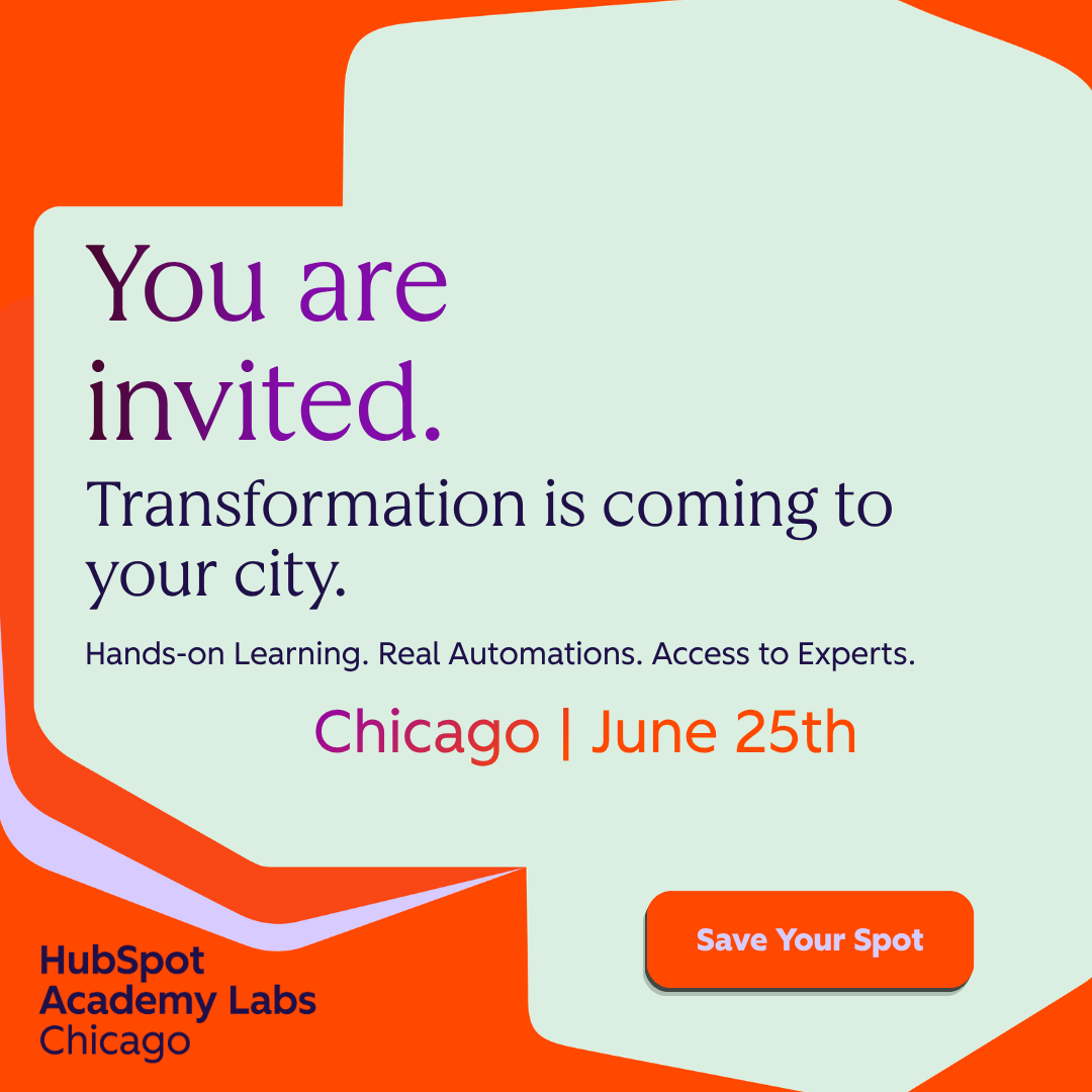 HubSpot Facebook ad