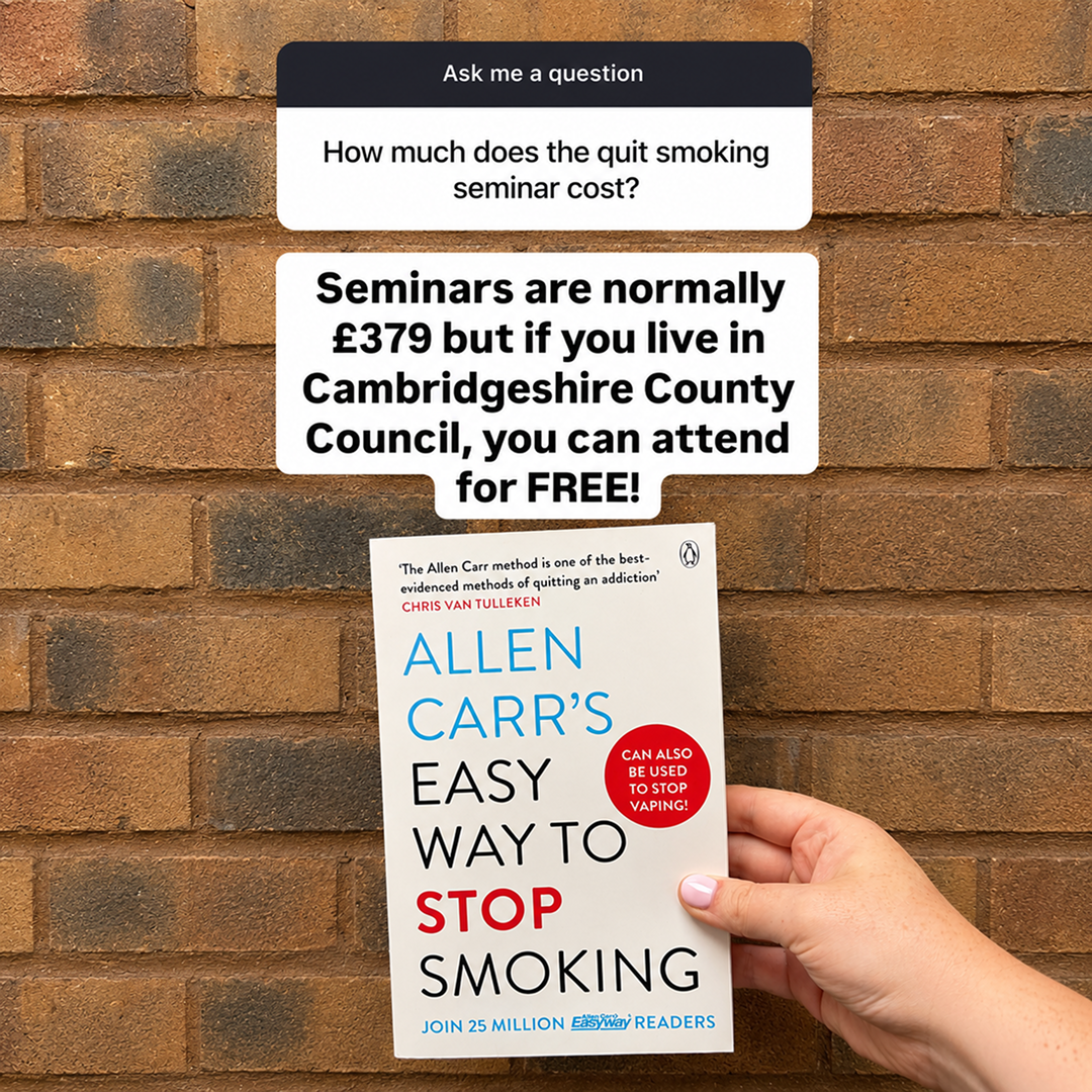 Allen Carr Facebook ad