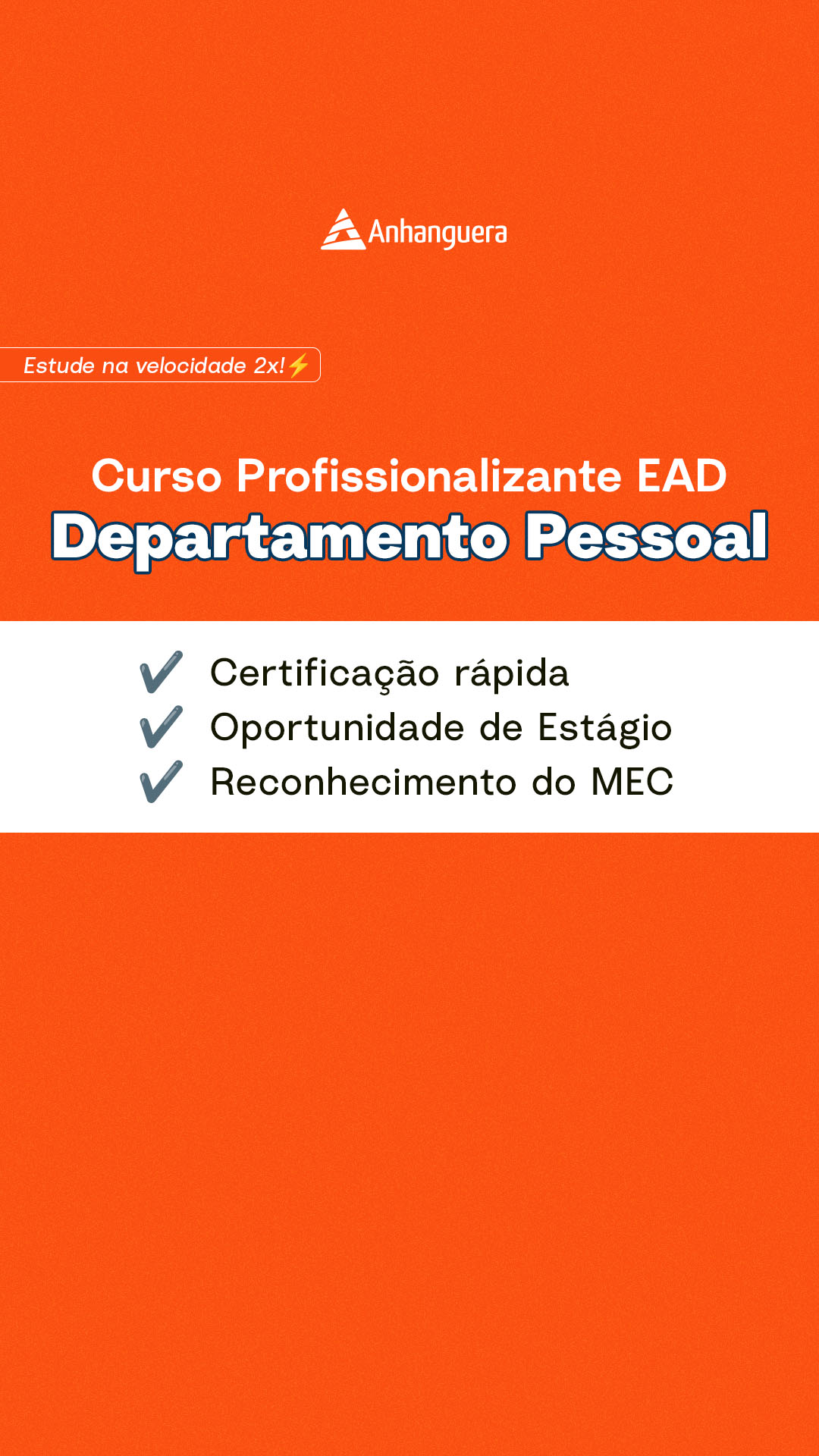 Anhanguera Educacional Facebook ad
