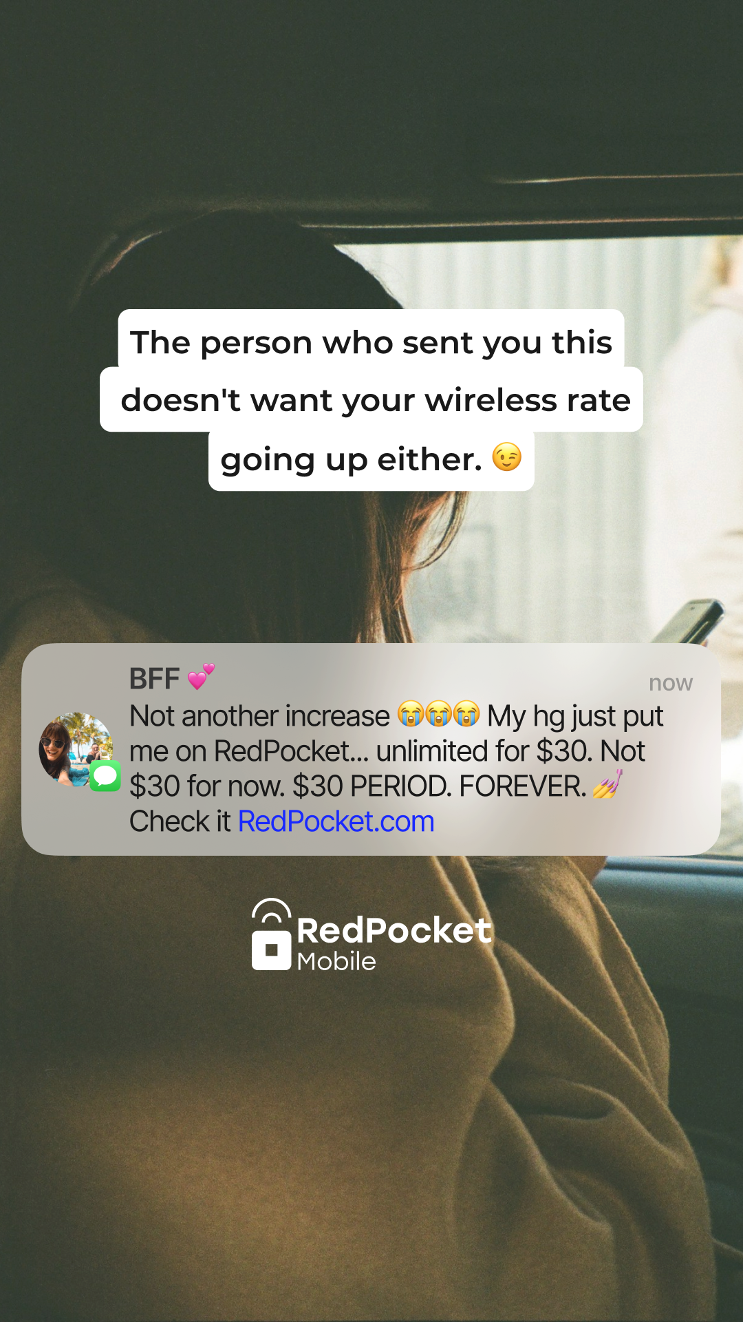 RedPocket Mobile Facebook ad from Aug 5, 2026