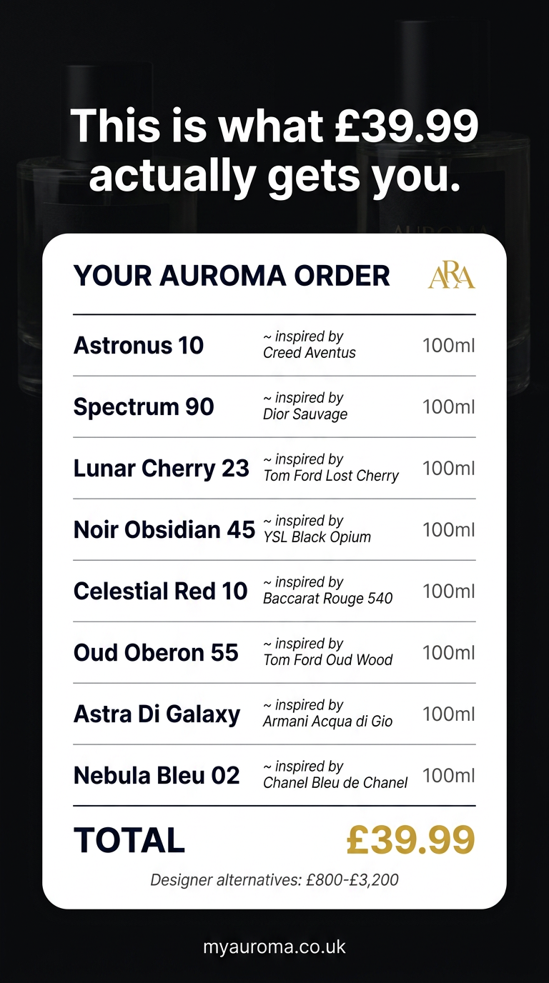 Auroma Fragrances Facebook ad