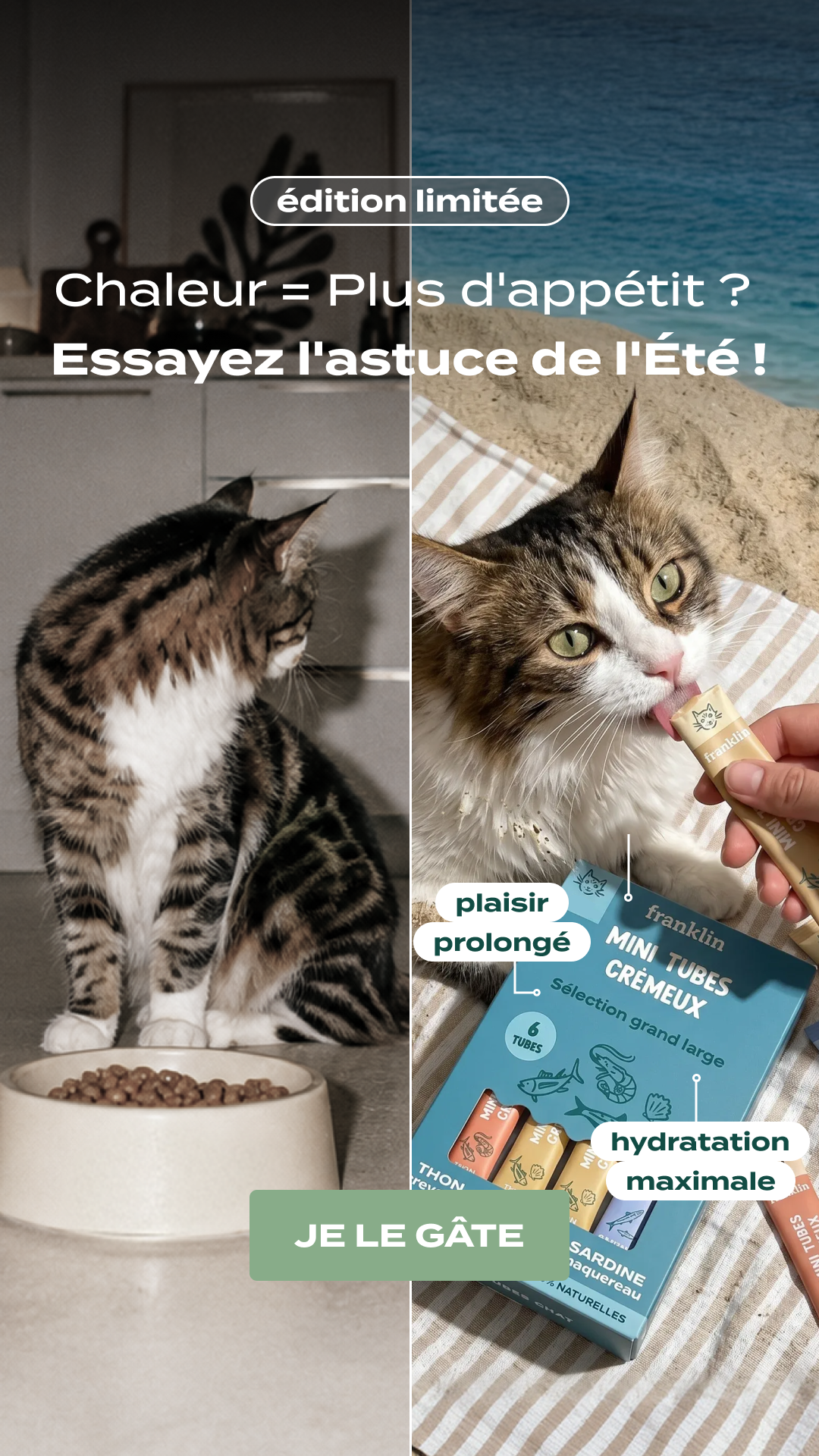Franklin Pet Food Facebook ad