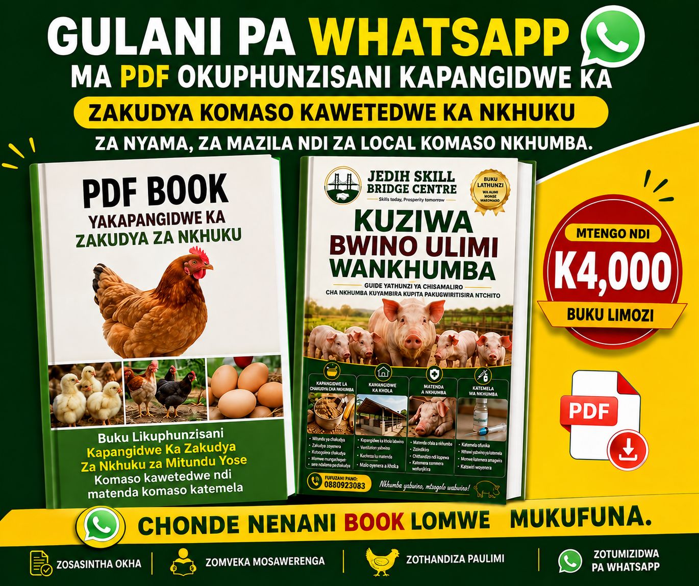 Jedih Cooking Skills Centre Facebook ad: ma pdf Book Okuphunzisani kapangidwe ka chakudya cha…