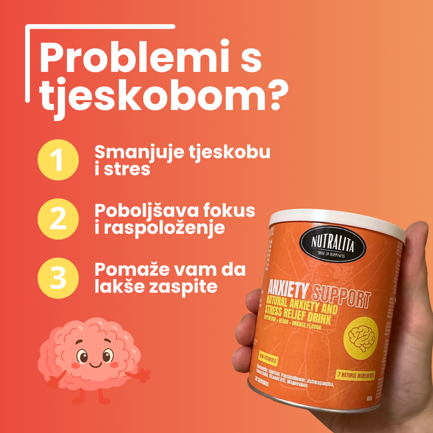 Nutralita Facebook ad: Oslobodite se anksioznosti