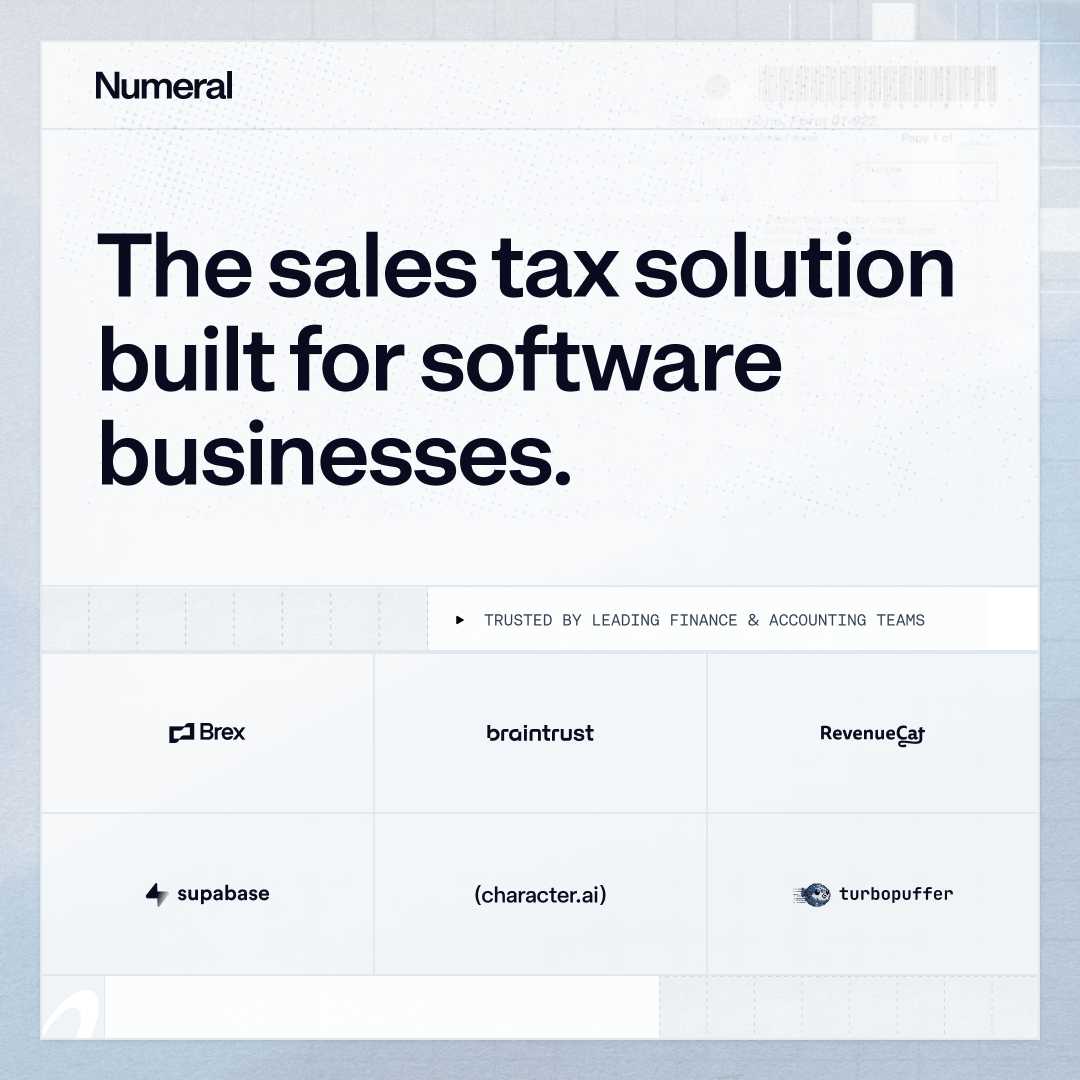 Numeral Tax Facebook ad