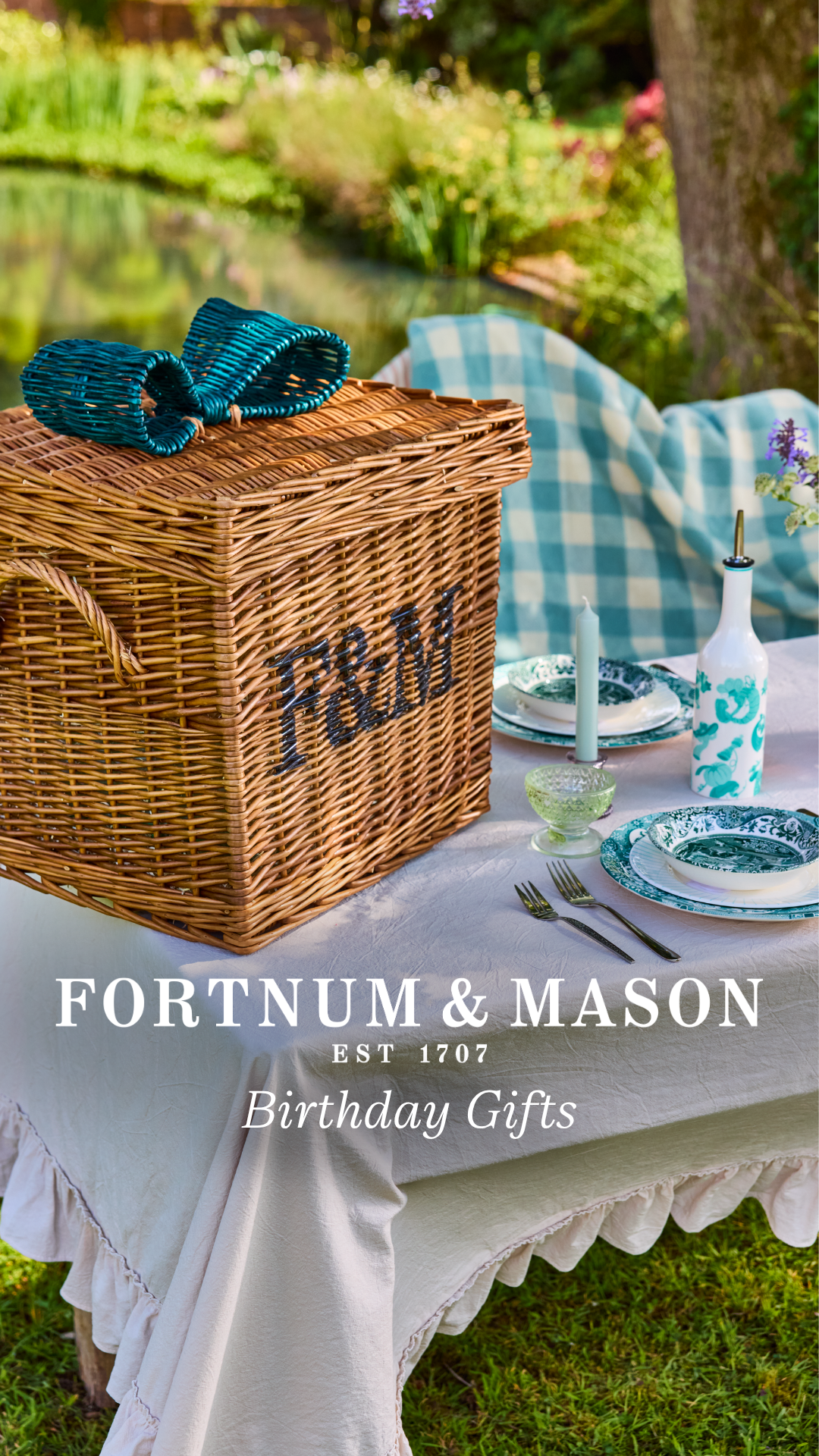 Fortnum & Mason Facebook ad