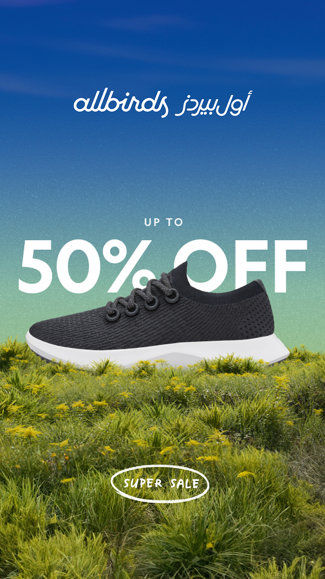 Allbirds ME Facebook ad