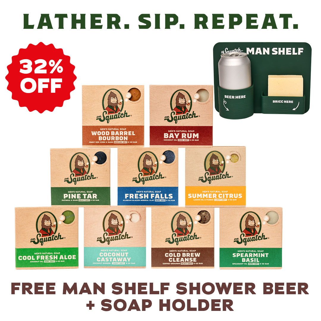 Dr. Squatch Facebook ad