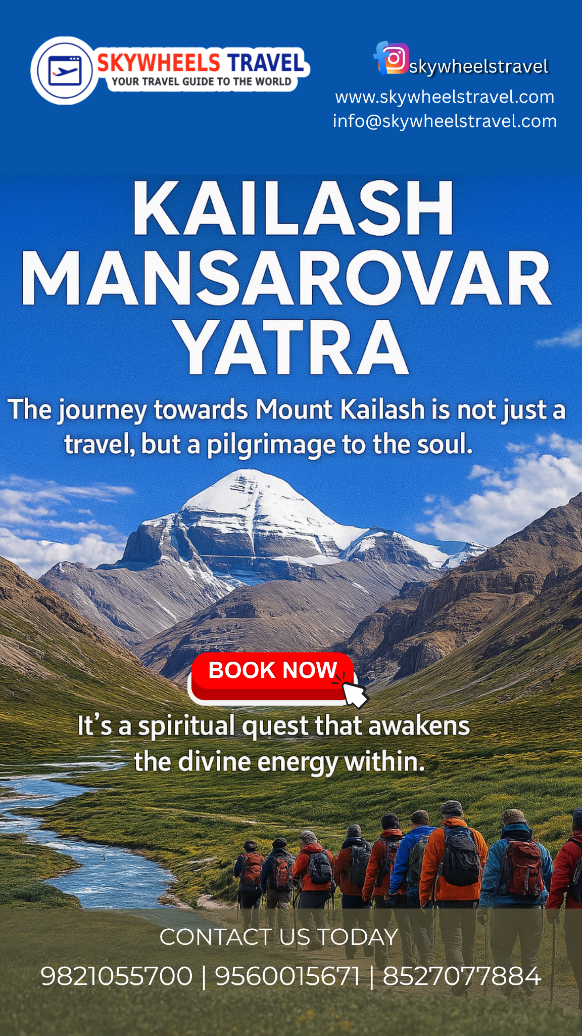 Sky Wheels Travel Facebook ad from Apr 17, 2026