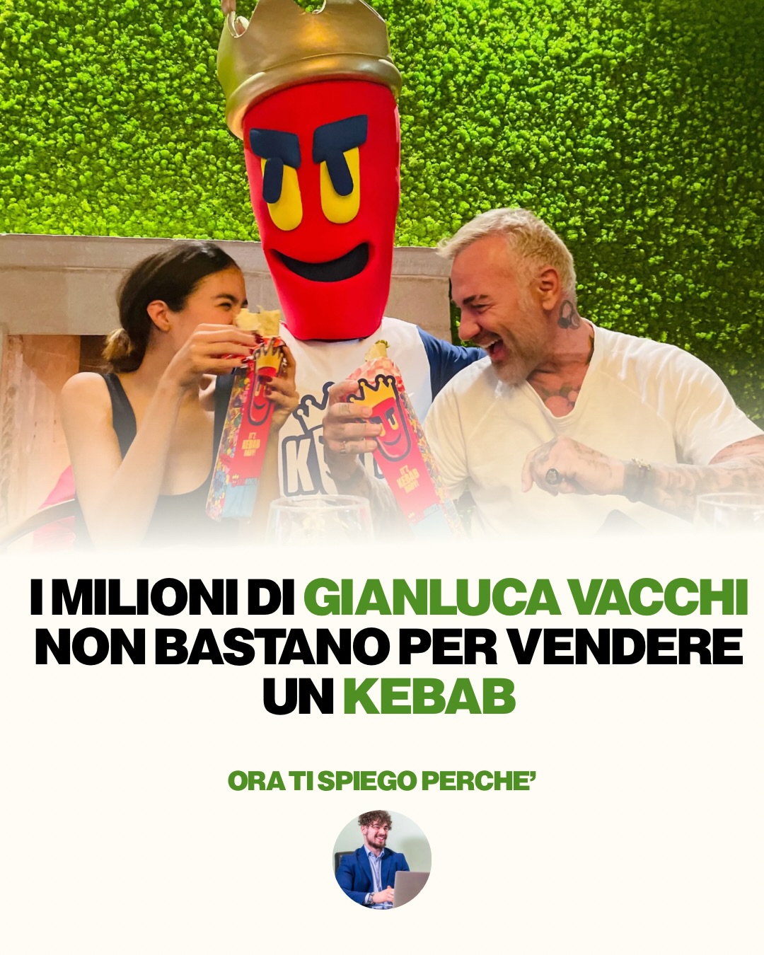 Donato Pellegrino Facebook ad: I milioni di gianluca Vacchi non Bastano per…