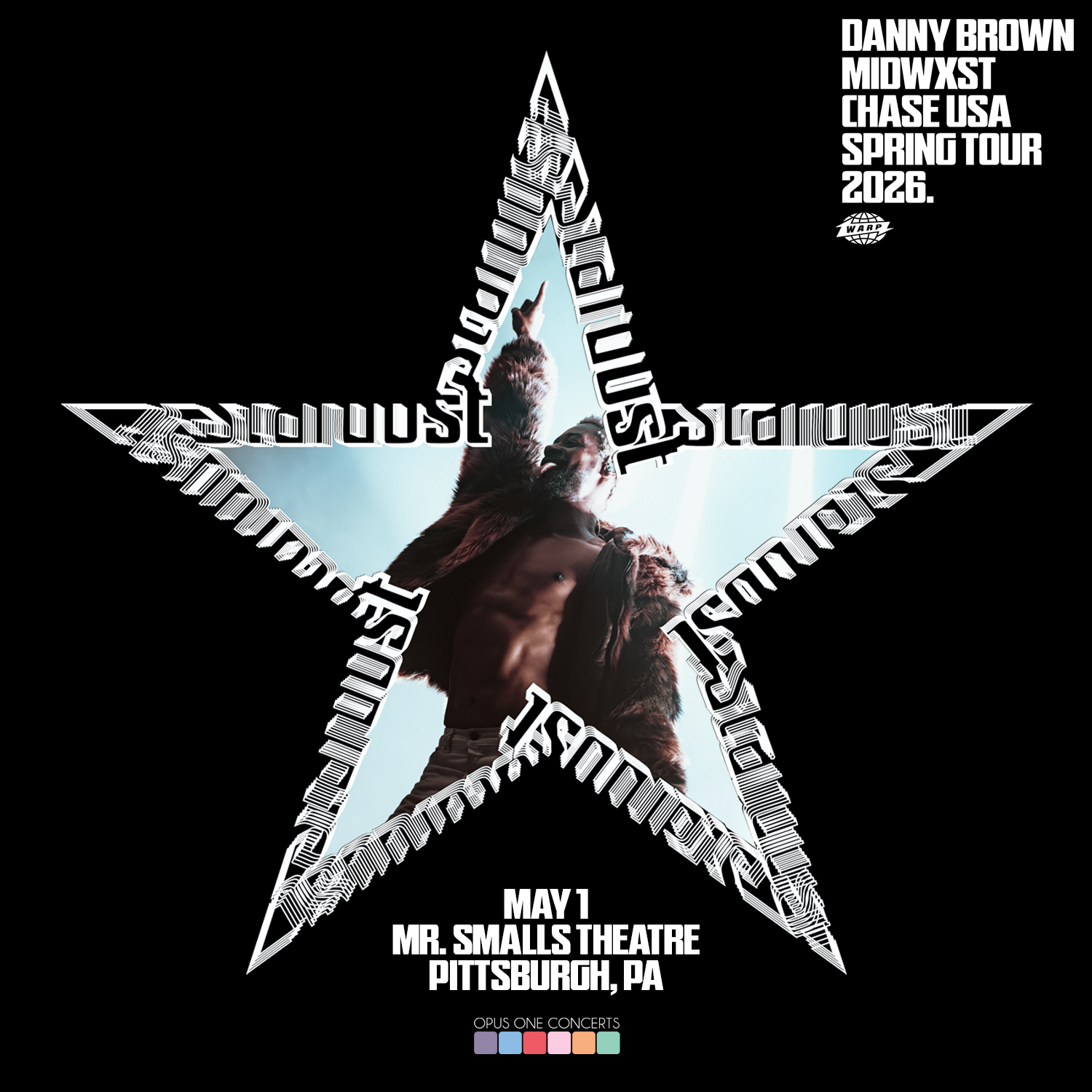 Mr. Smalls Theatre Facebook ad: 05/01 | Danny Brown's USA Stardust Spring Tour 2026 | Mr…