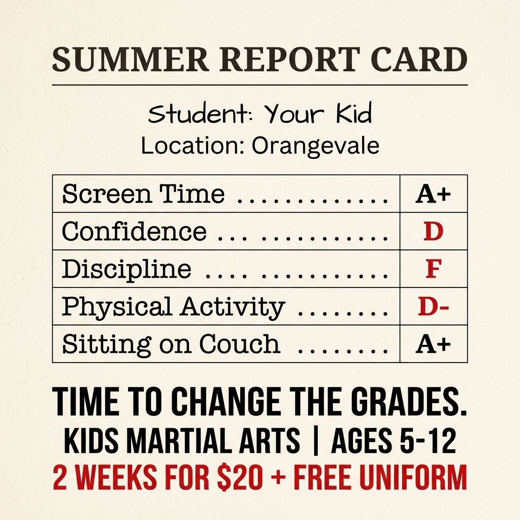 Orangevale Academy - Family Taekwondo Facebook ad