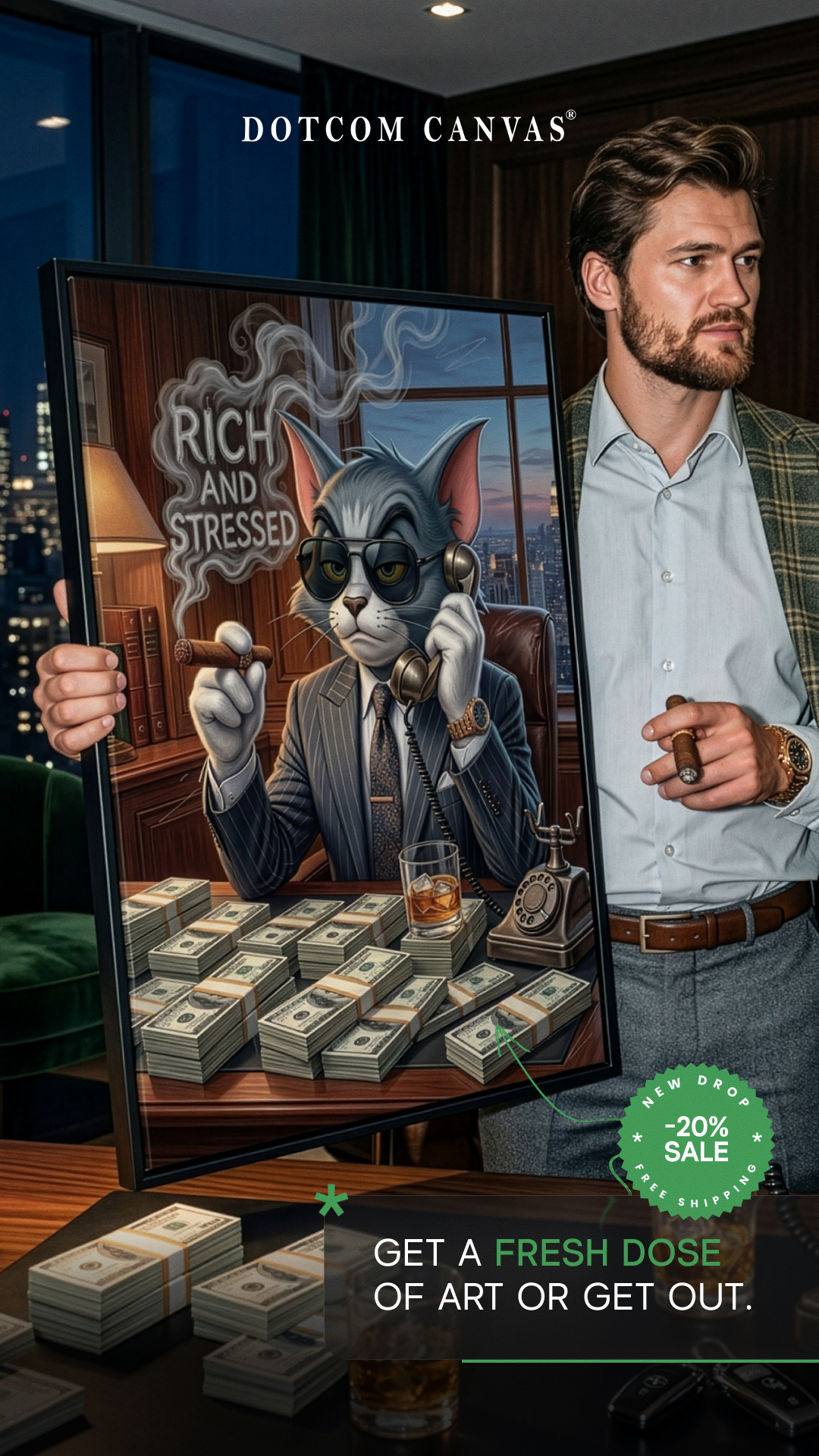 Dotcomcanvas Facebook ad