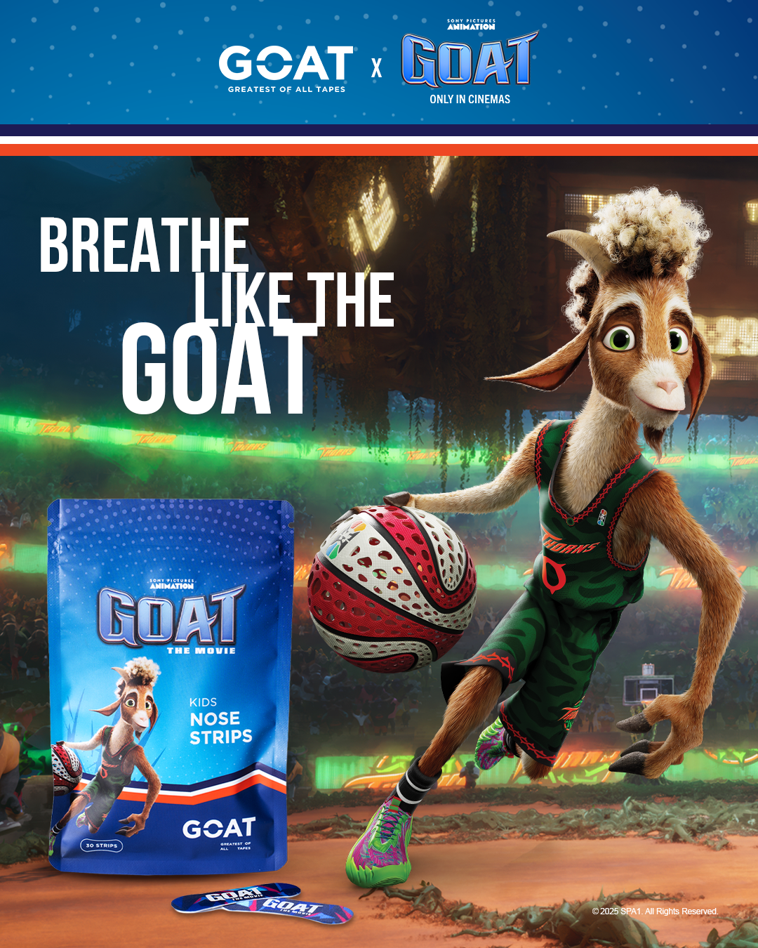 The GOAT  Facebook ad