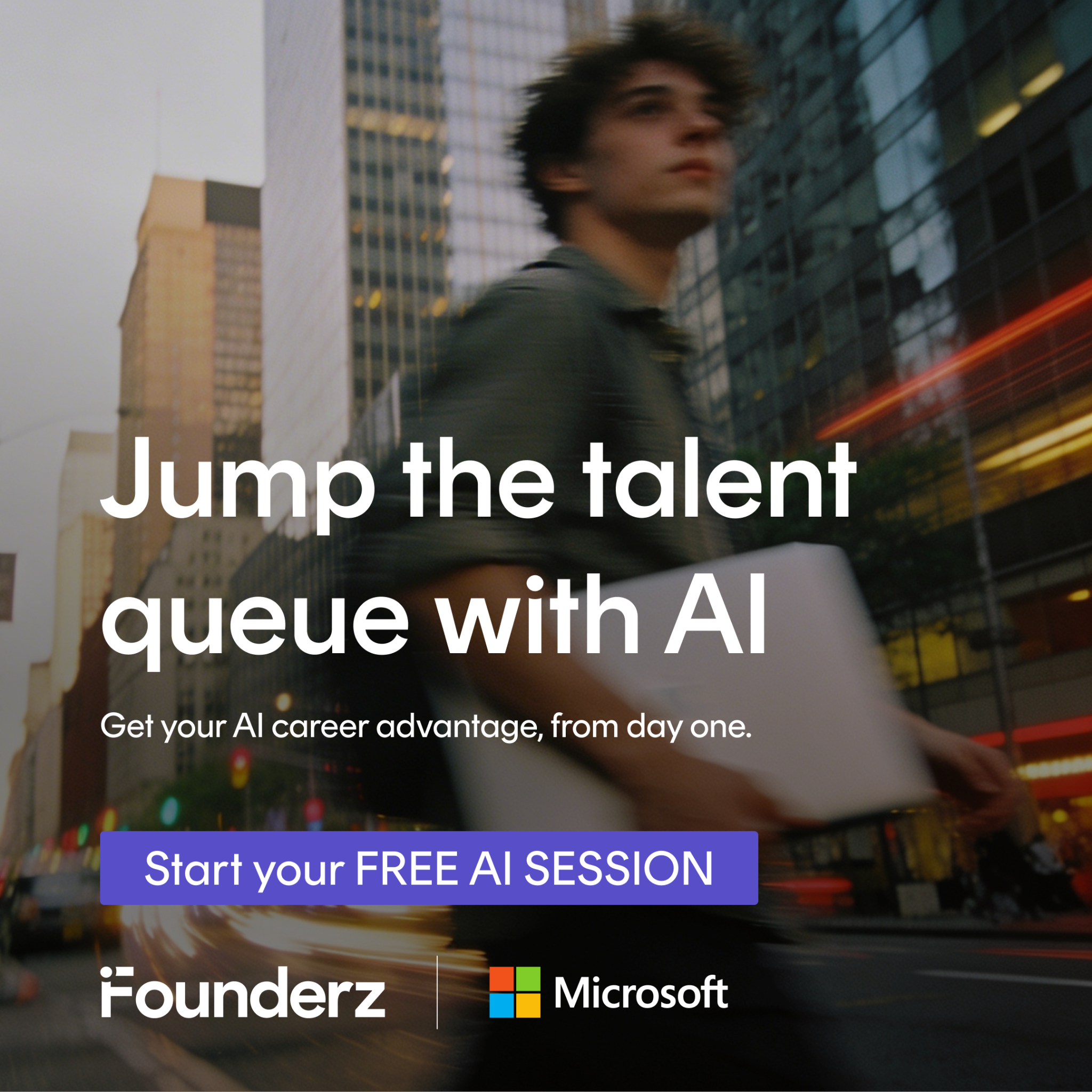 Founderz Facebook ad