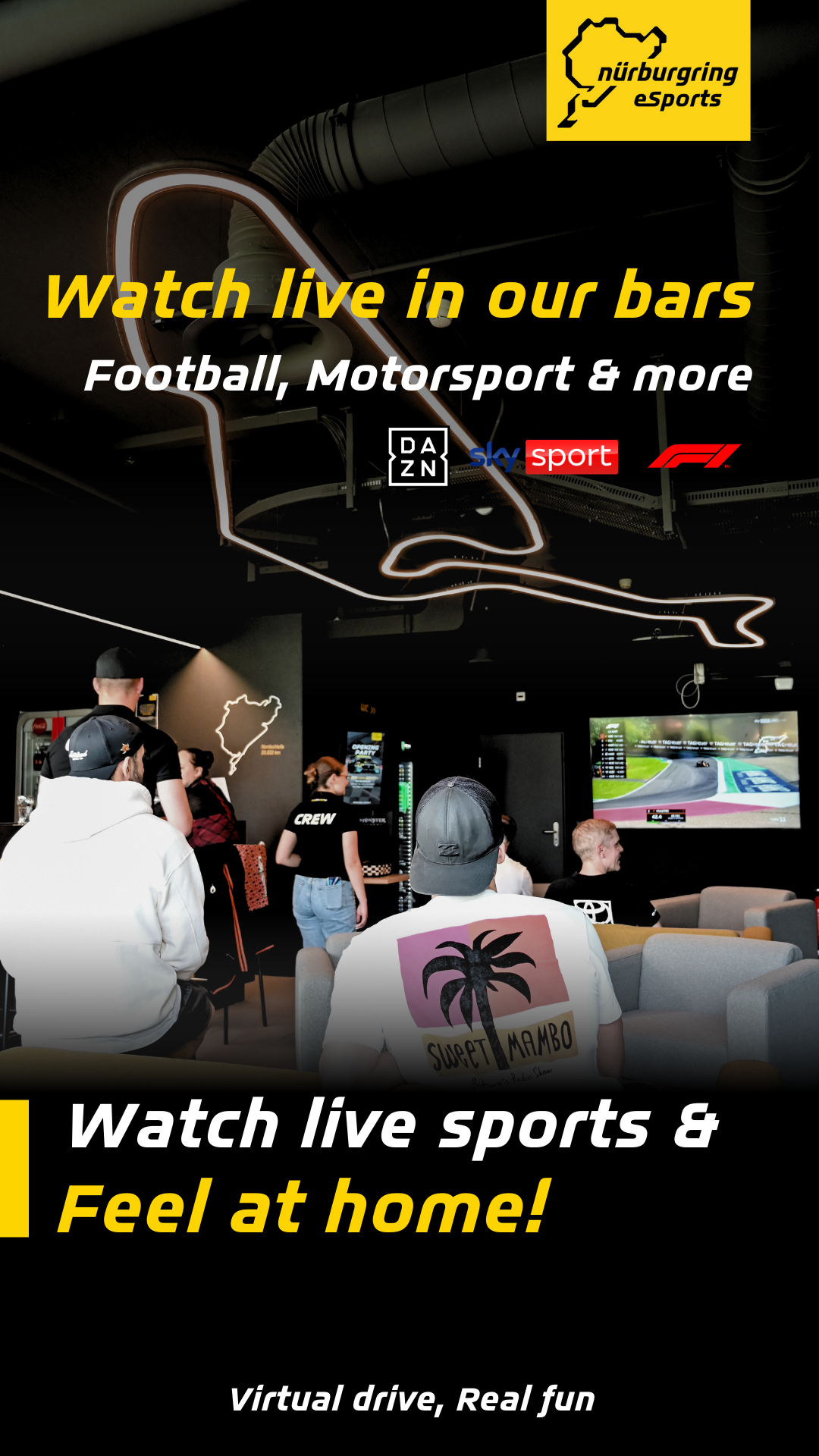 Nürburgring Esports Switzerland Facebook ad from Feb 9, 2026