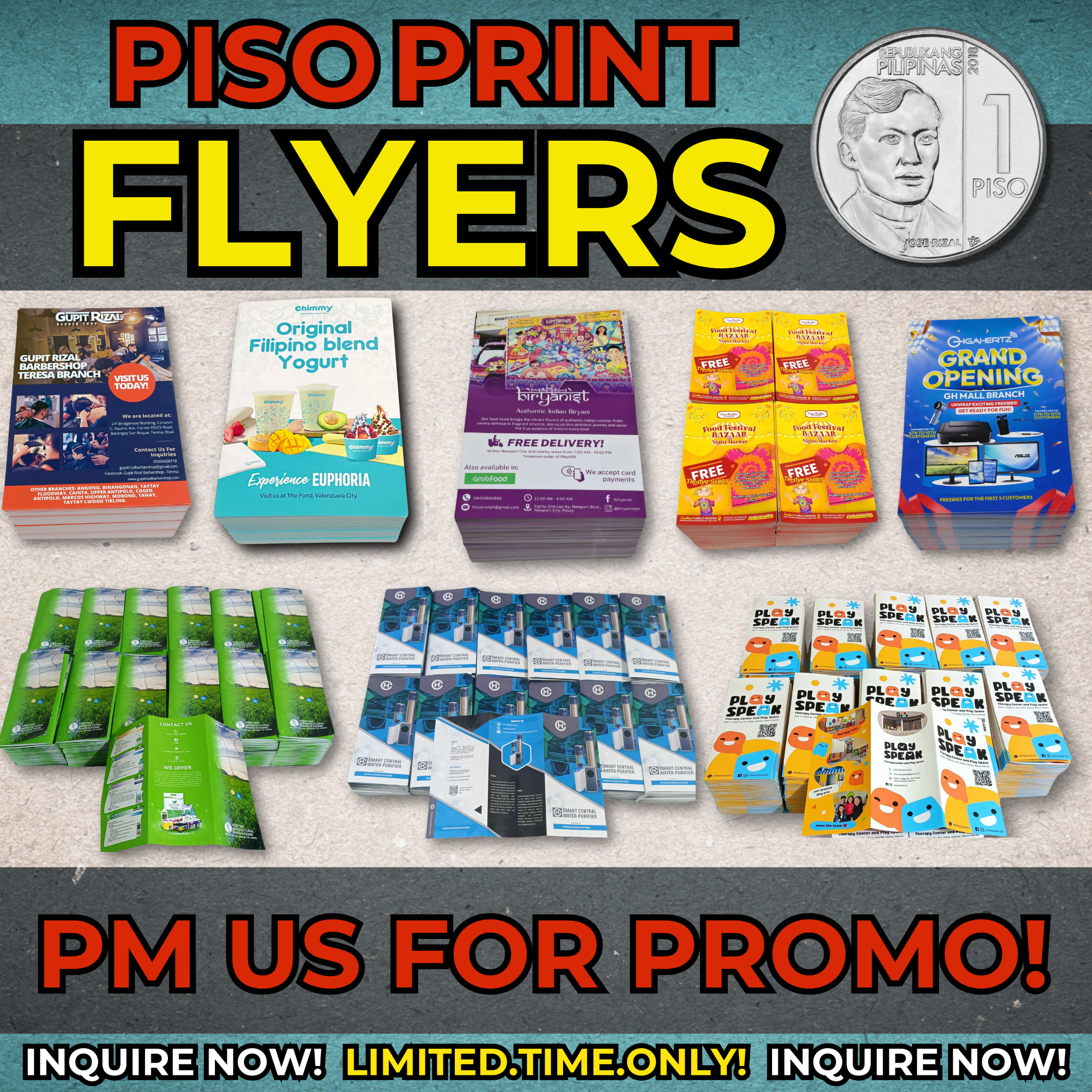 Printopedia Printing Services Facebook ad: Trusted by Big Brands & Individuals