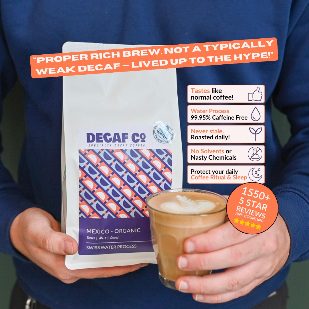 Decaf Co Facebook ad