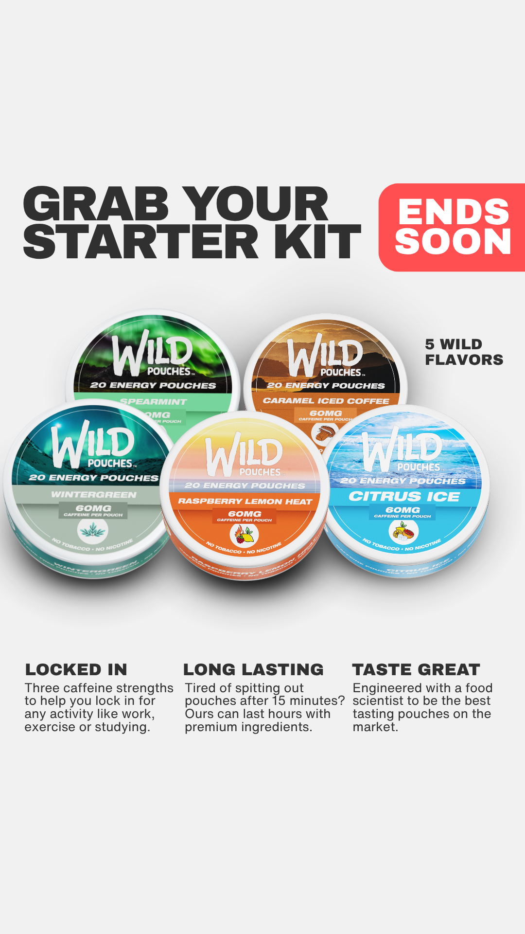Wild Pouches Facebook ad