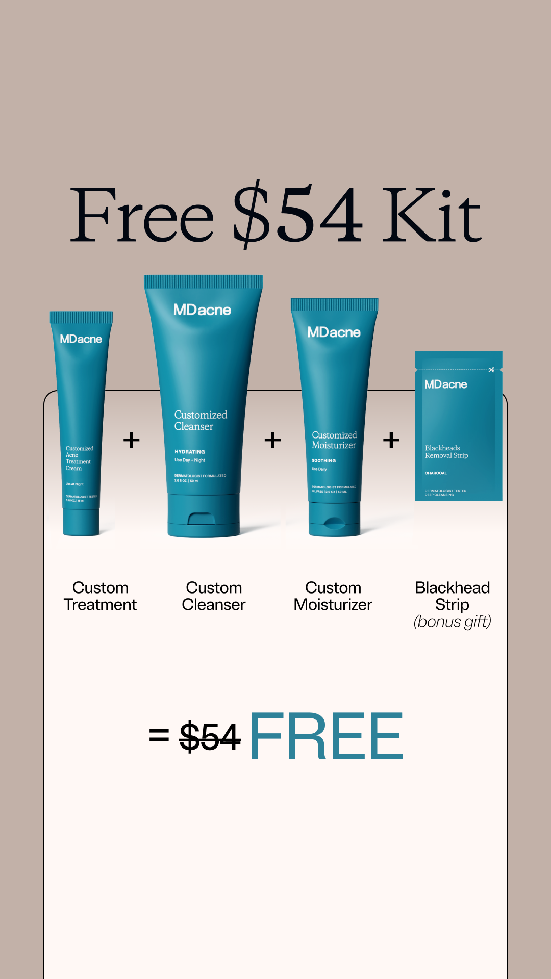 MDacne Facebook ad