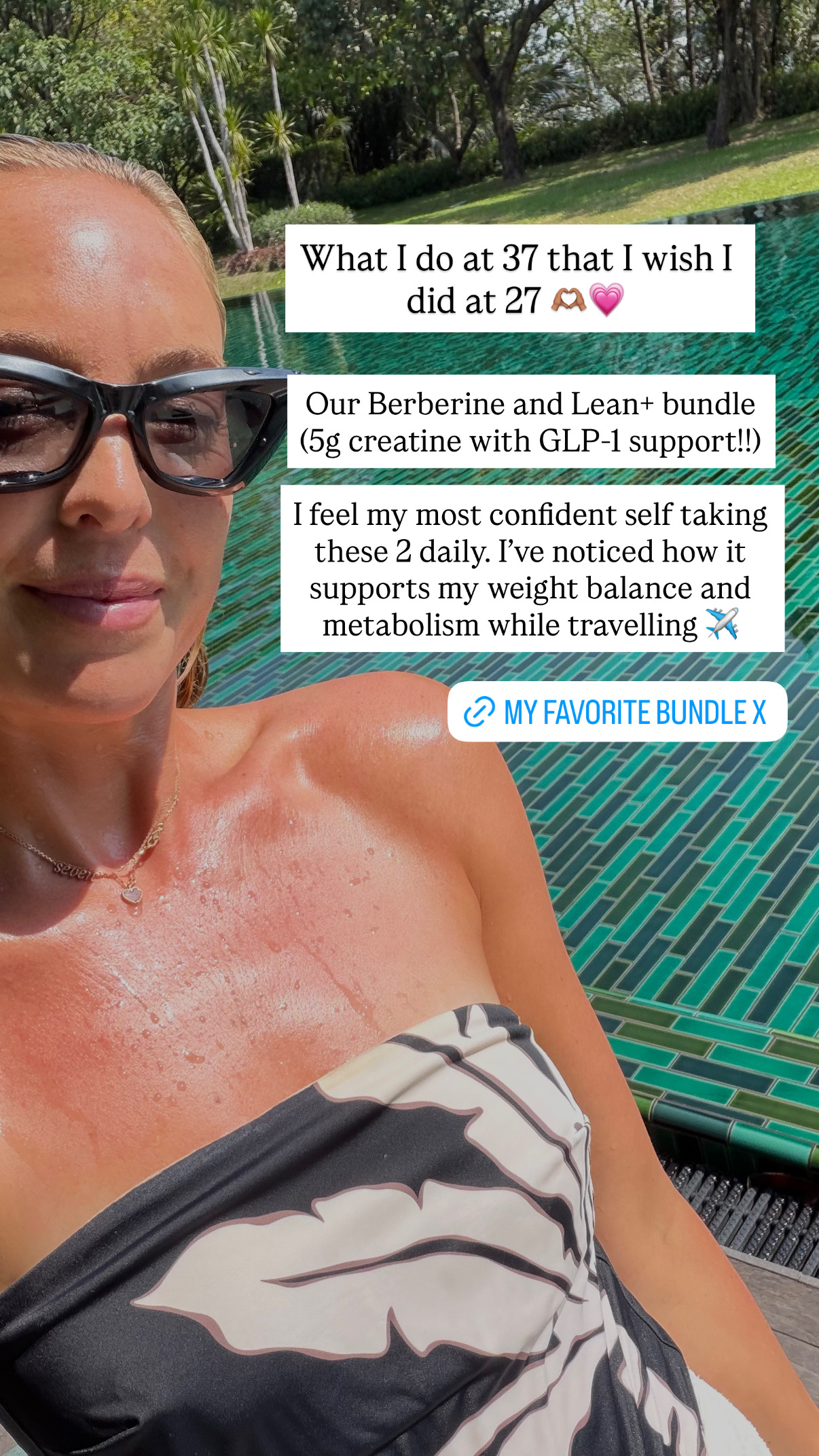 JSHealth Vitamins Facebook ad: GLP-1 + lean metabolism support in 2 easy steps!