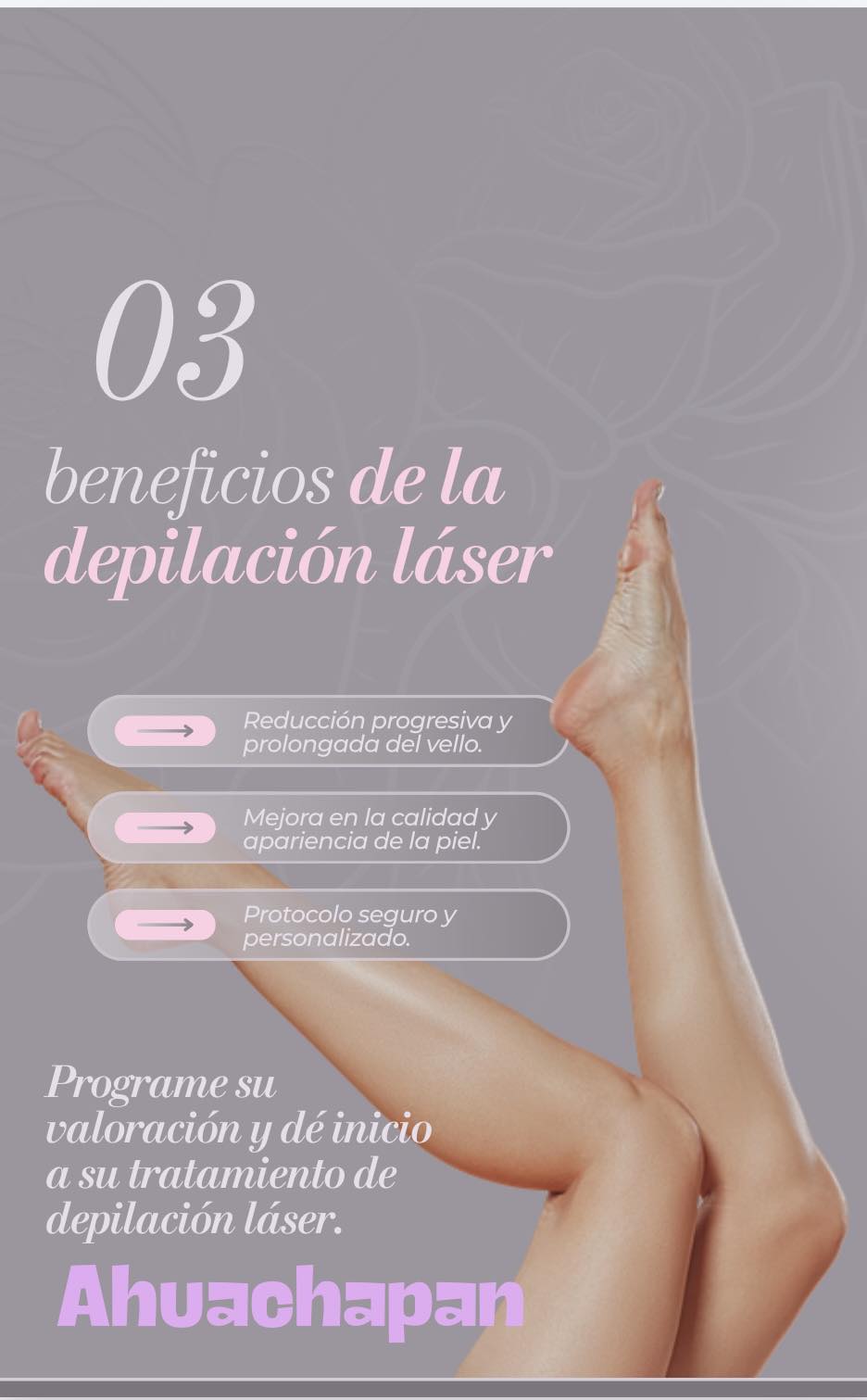 Bronws Microblanding Facebook ad: Depilacion Laser