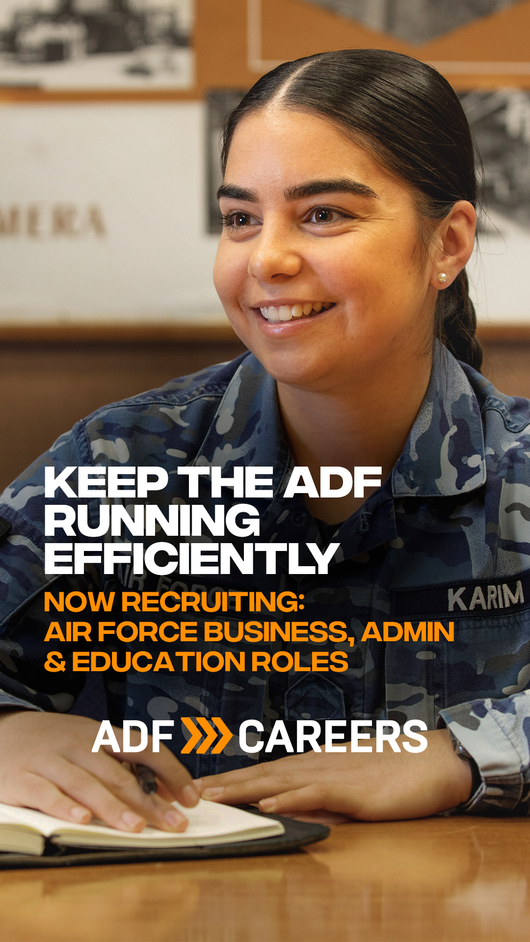 ADF Careers Facebook ad
