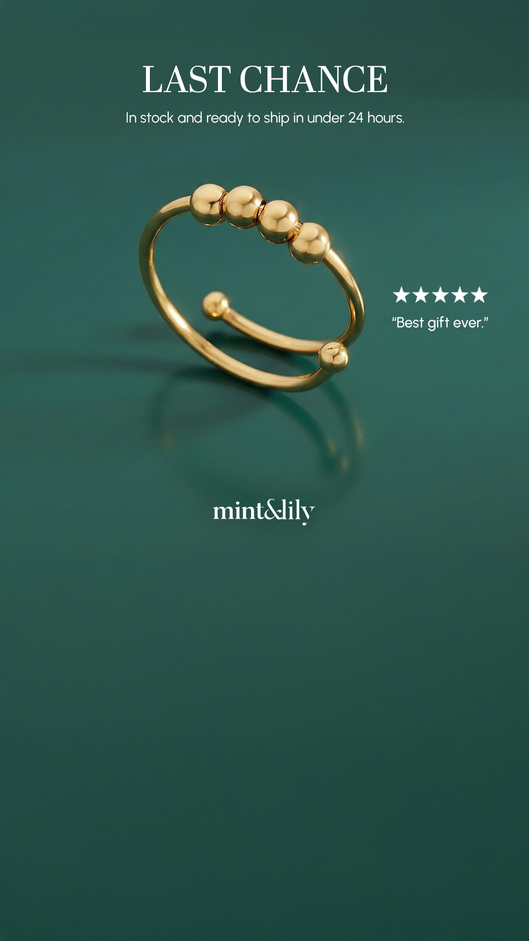 MINT & LILY Facebook ad