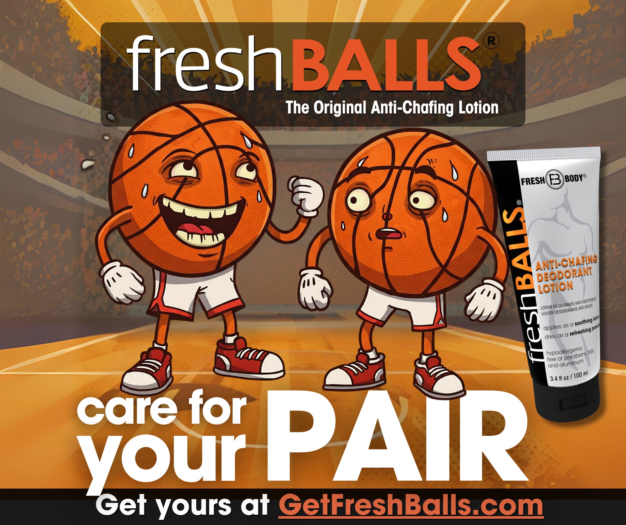 Fresh Balls by Fresh Body Facebook ad