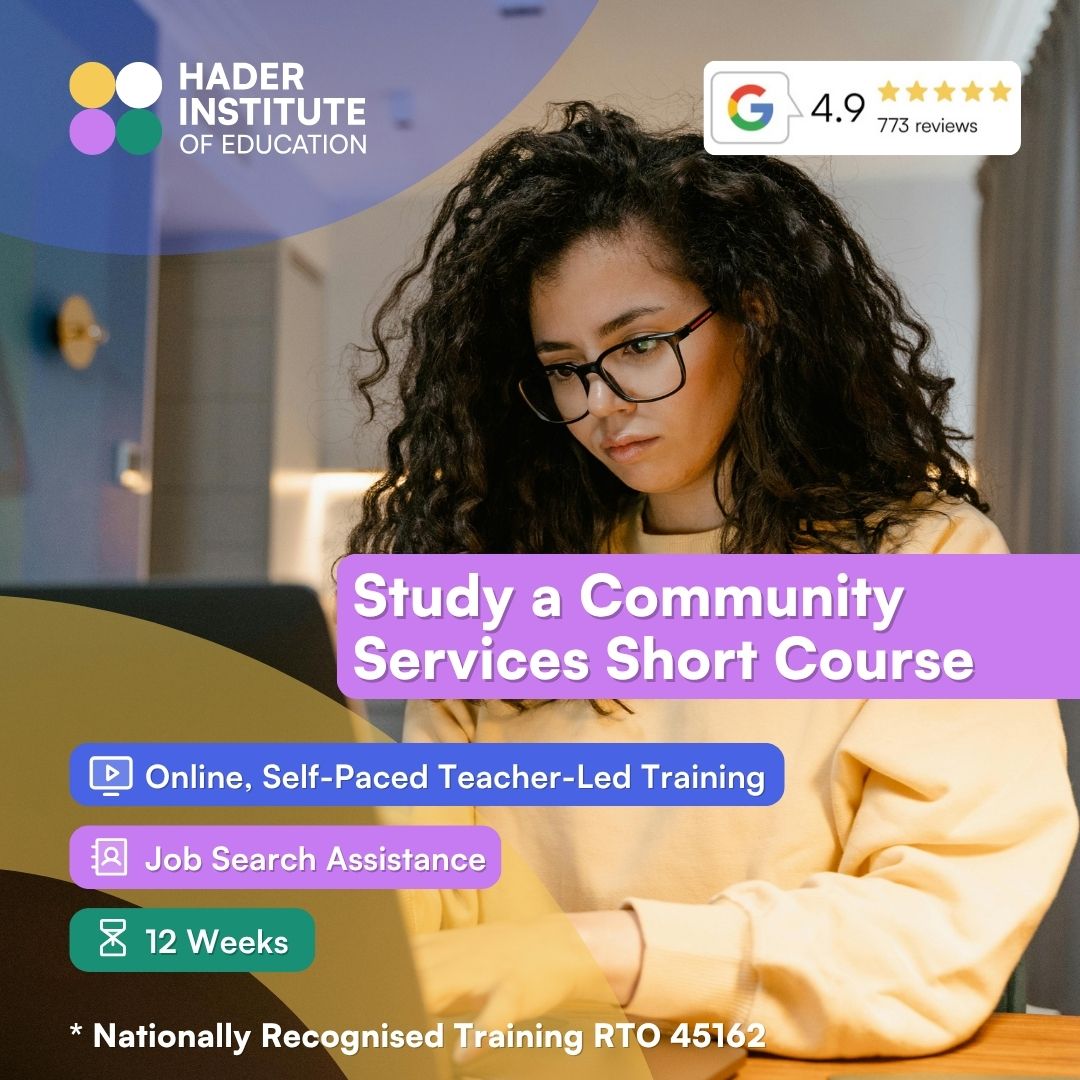 Hader Institute of Education RTO 45162 Facebook ad