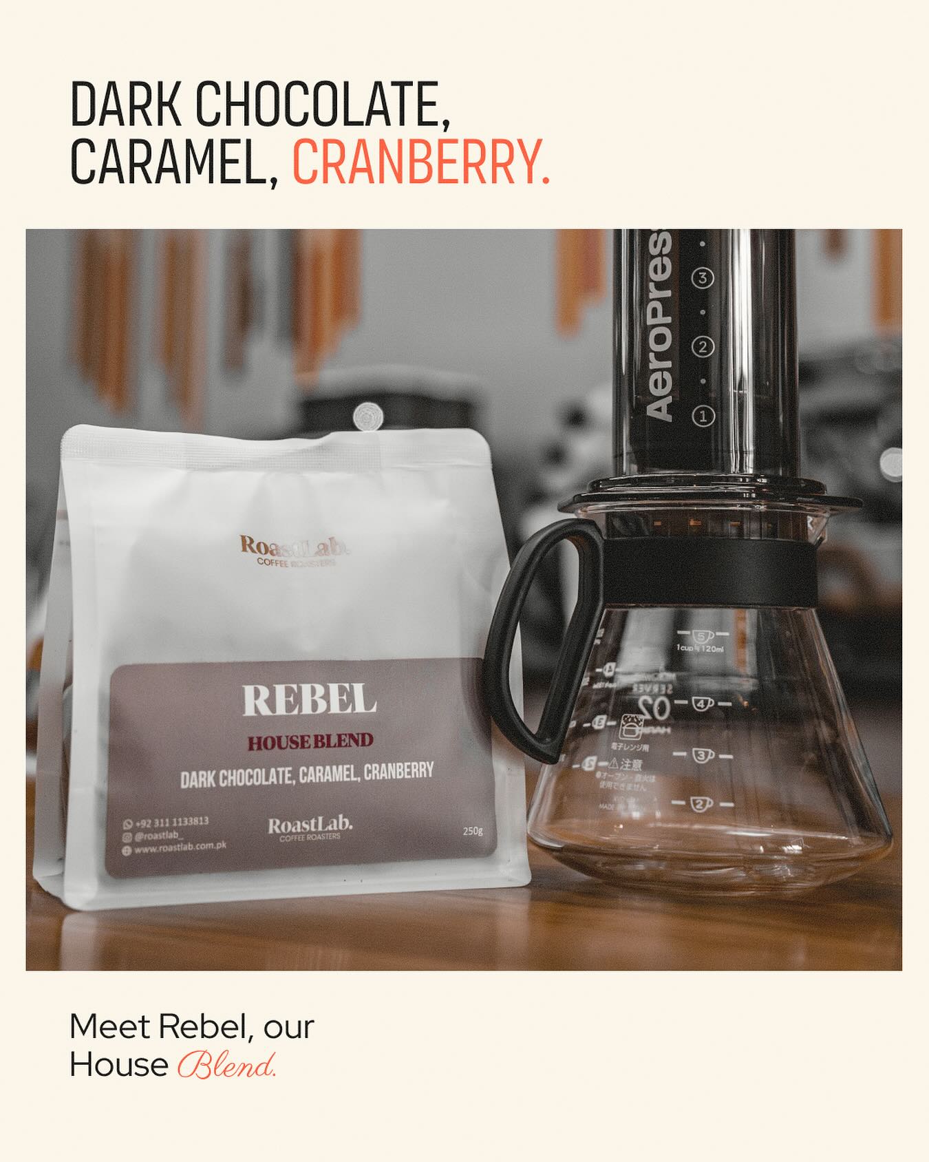 Roast Lab Facebook ad