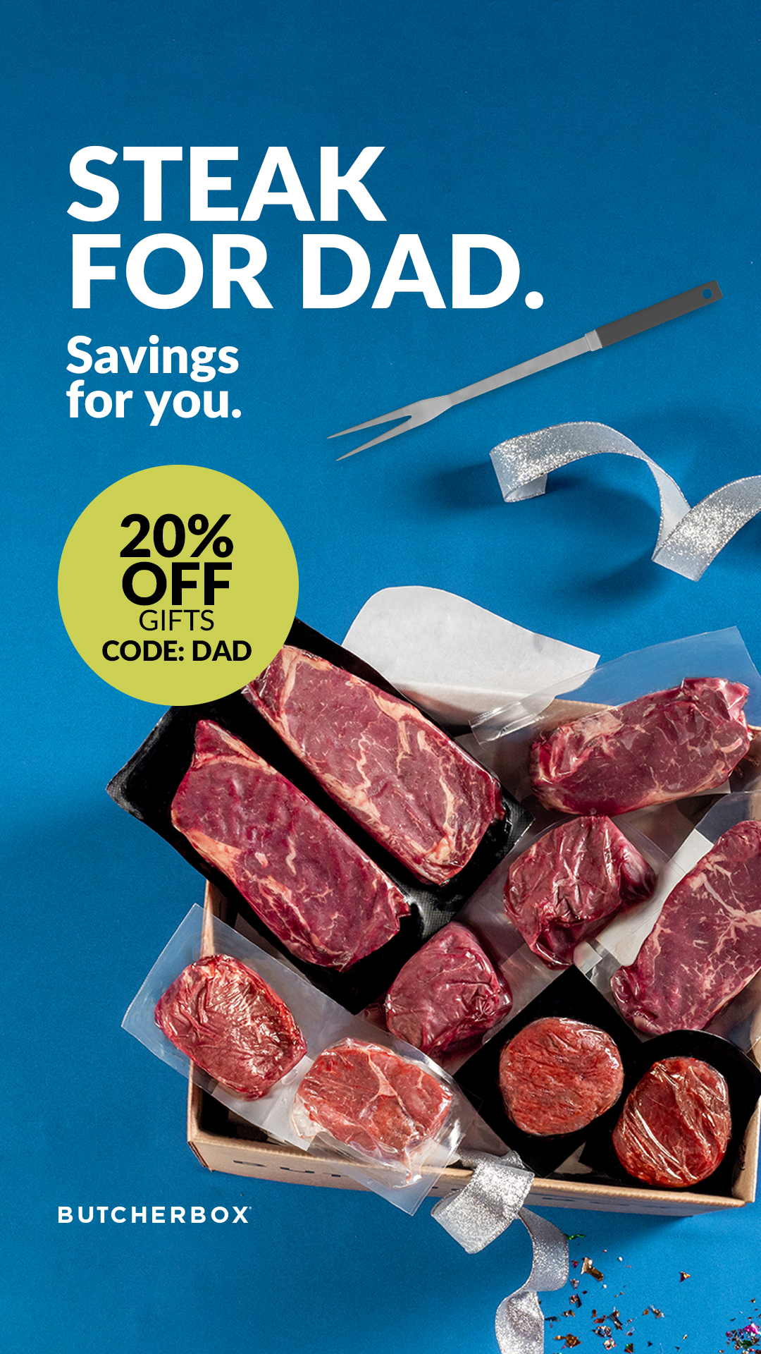 ButcherBox Facebook ad