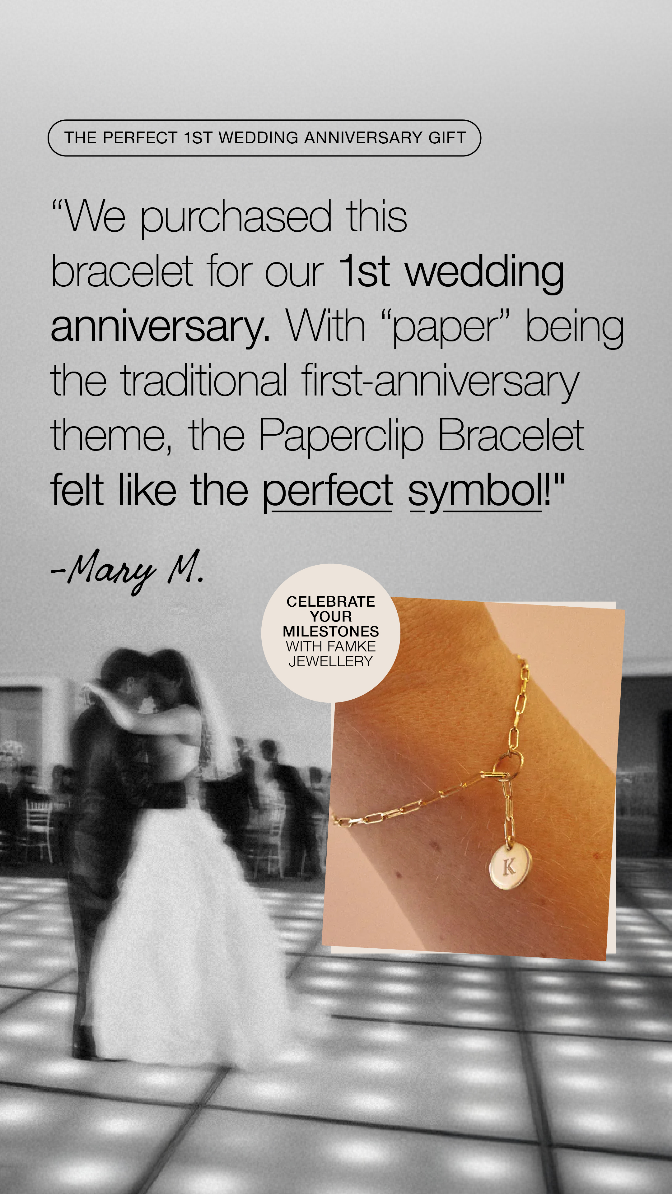 Famke Jewellery Facebook ad