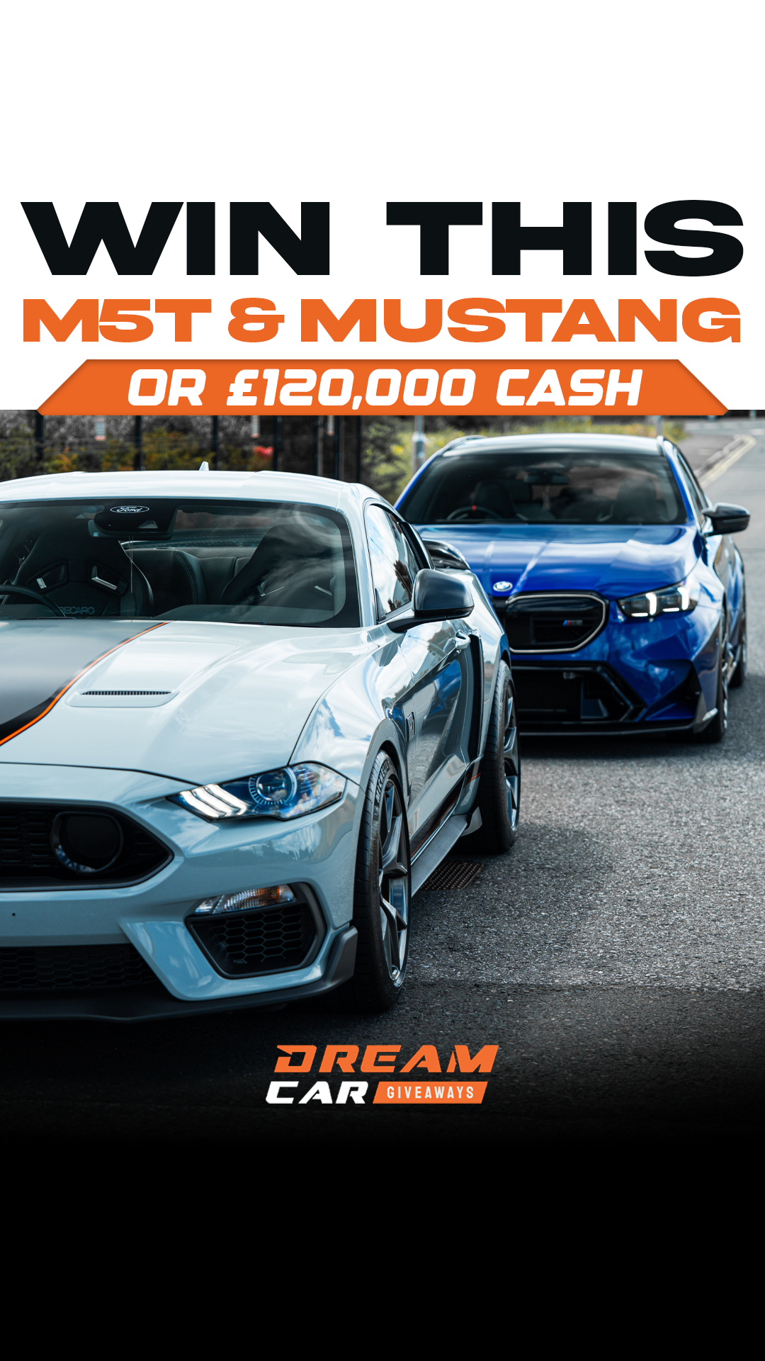 Dream Car Giveaways Facebook ad