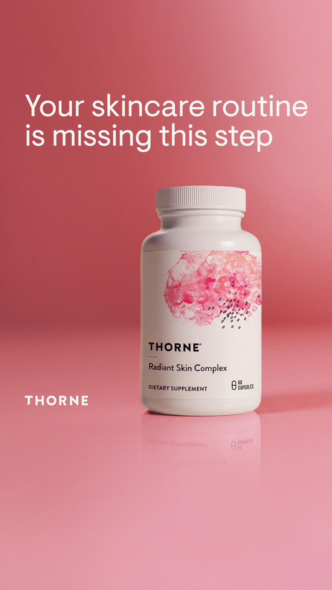 Thorne Facebook ad