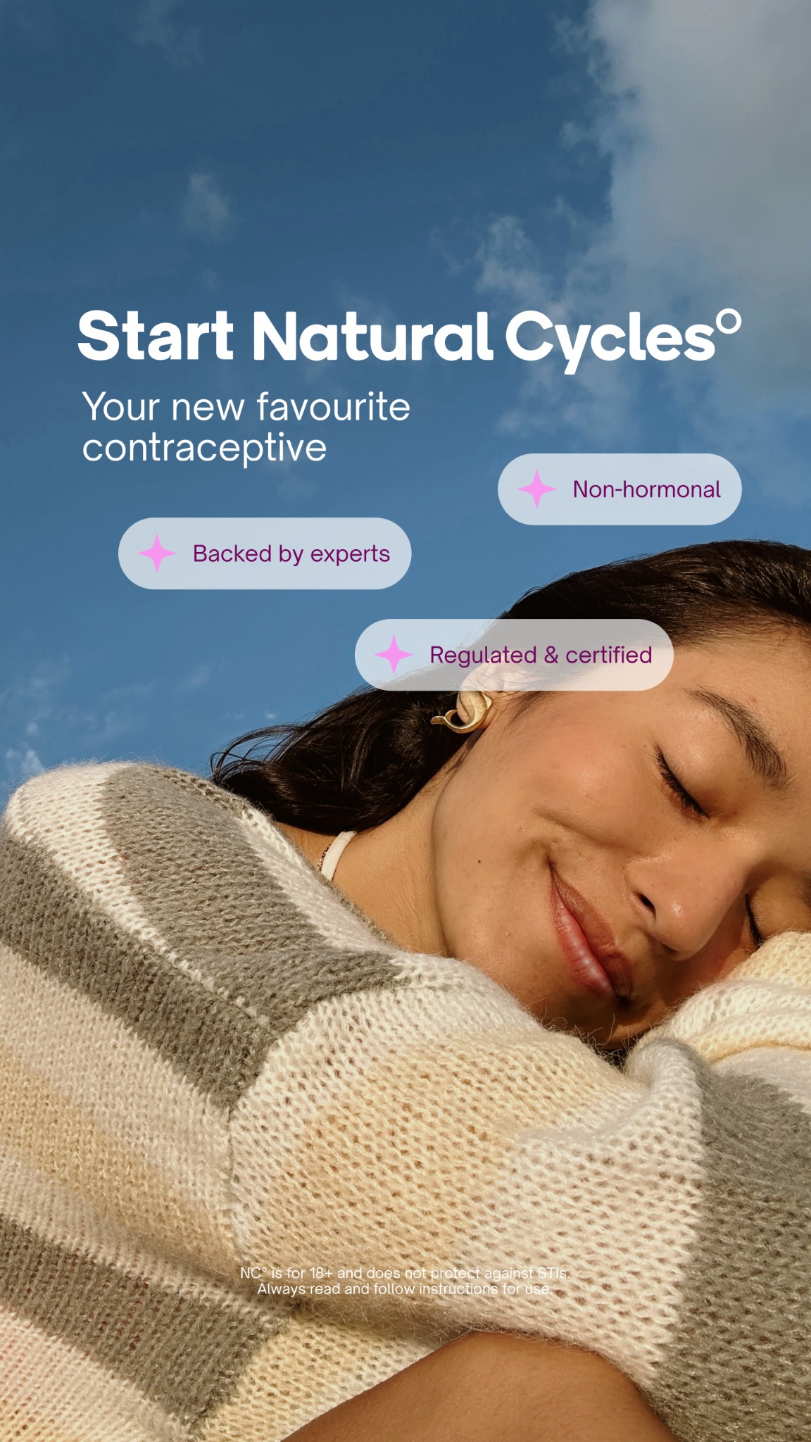 Natural Cycles Facebook ad