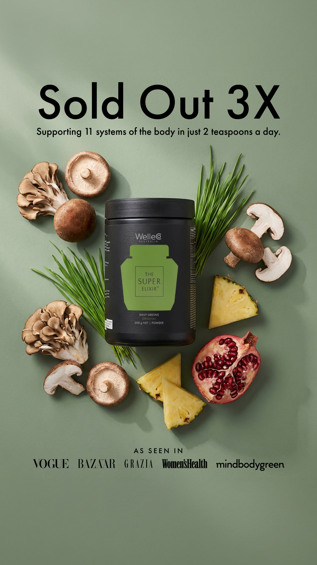 WelleCo Facebook ad
