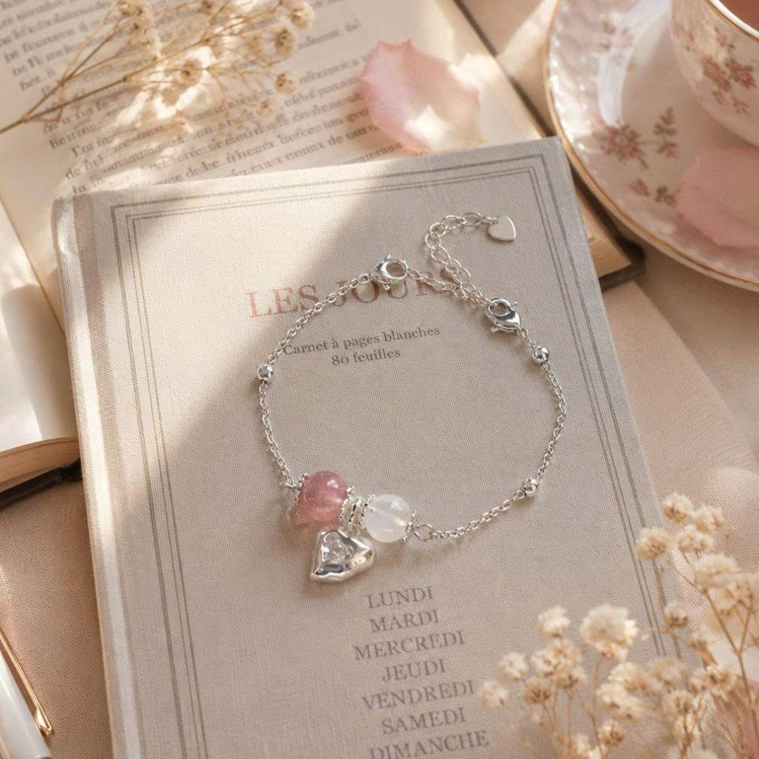 An Gem - Đá Phong Thuỷ Facebook ad: Vòng tay Glowy Heart - Sale duy nhất…
