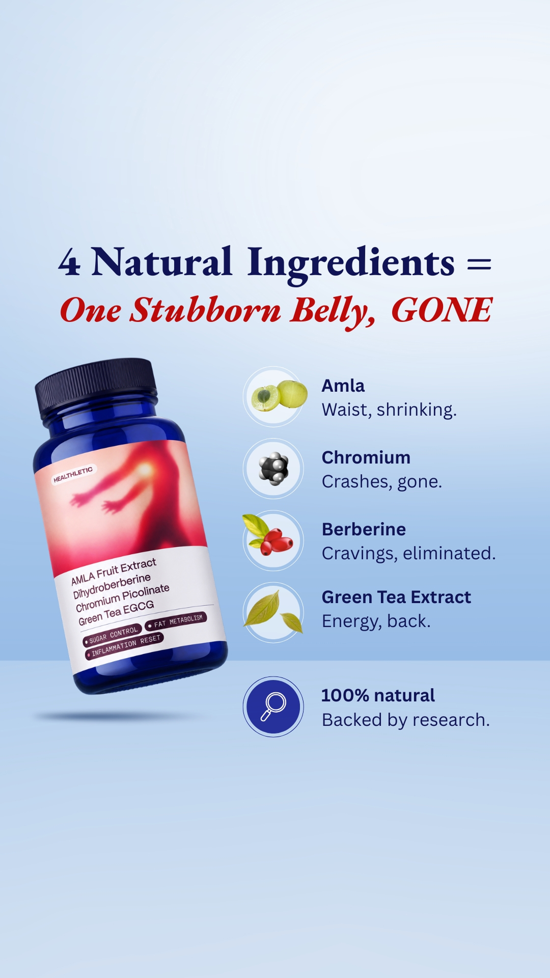 Healthletic Facebook ad