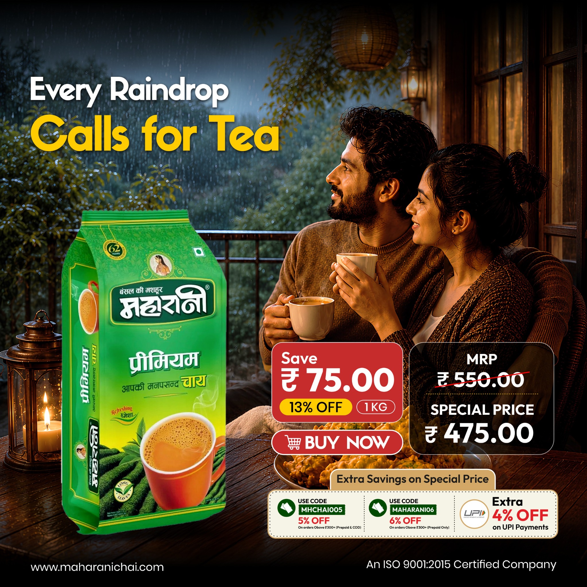 Maharani Chai Facebook ad: Every cup tells a story of warmth, tradition…