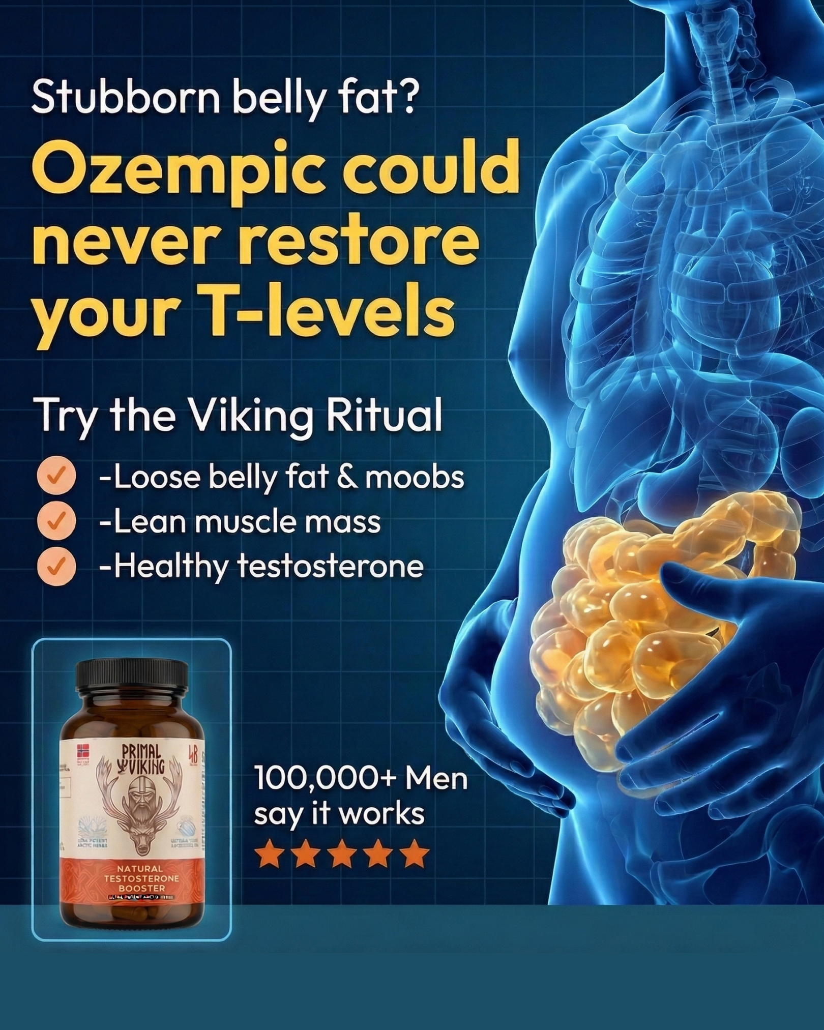 Primal Viking Facebook ad