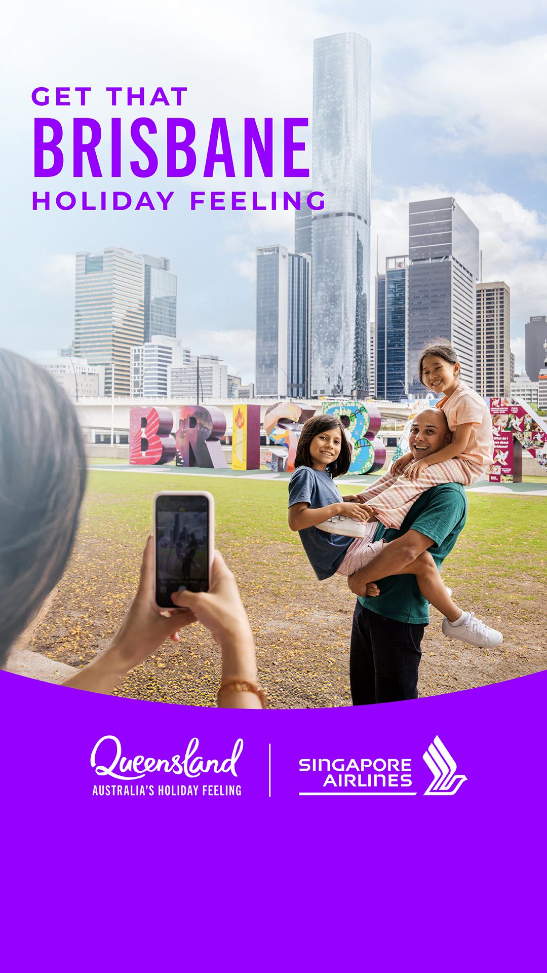 Singapore Airlines Facebook ad