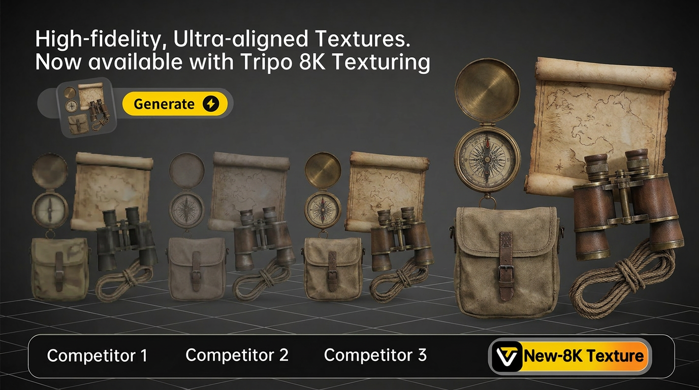 Tripo 3D Facebook ad